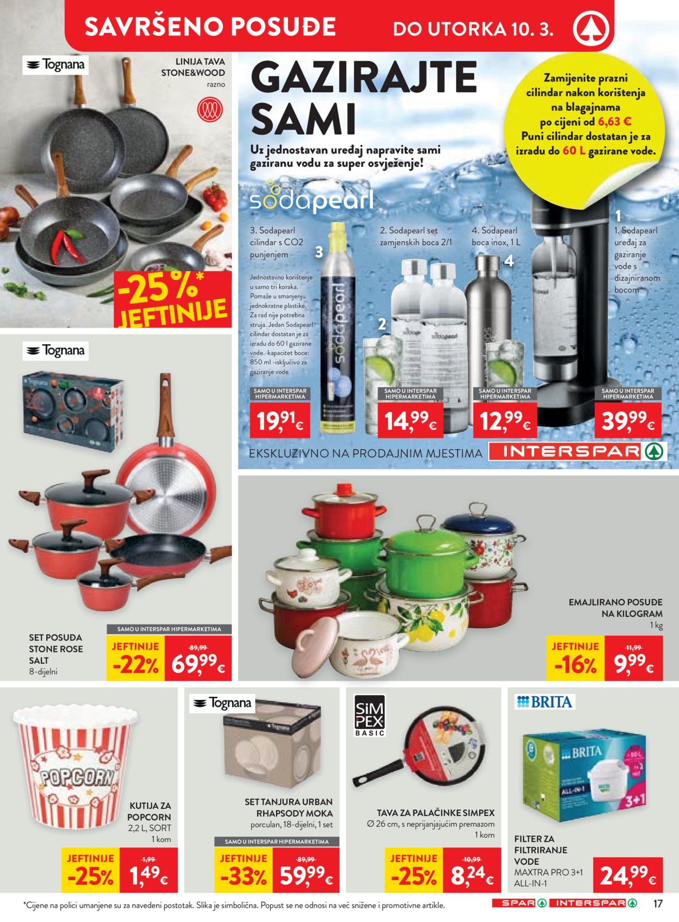 SPAR INTERSPAR katalog Neprehrana 04.03. - 10.03.2026.