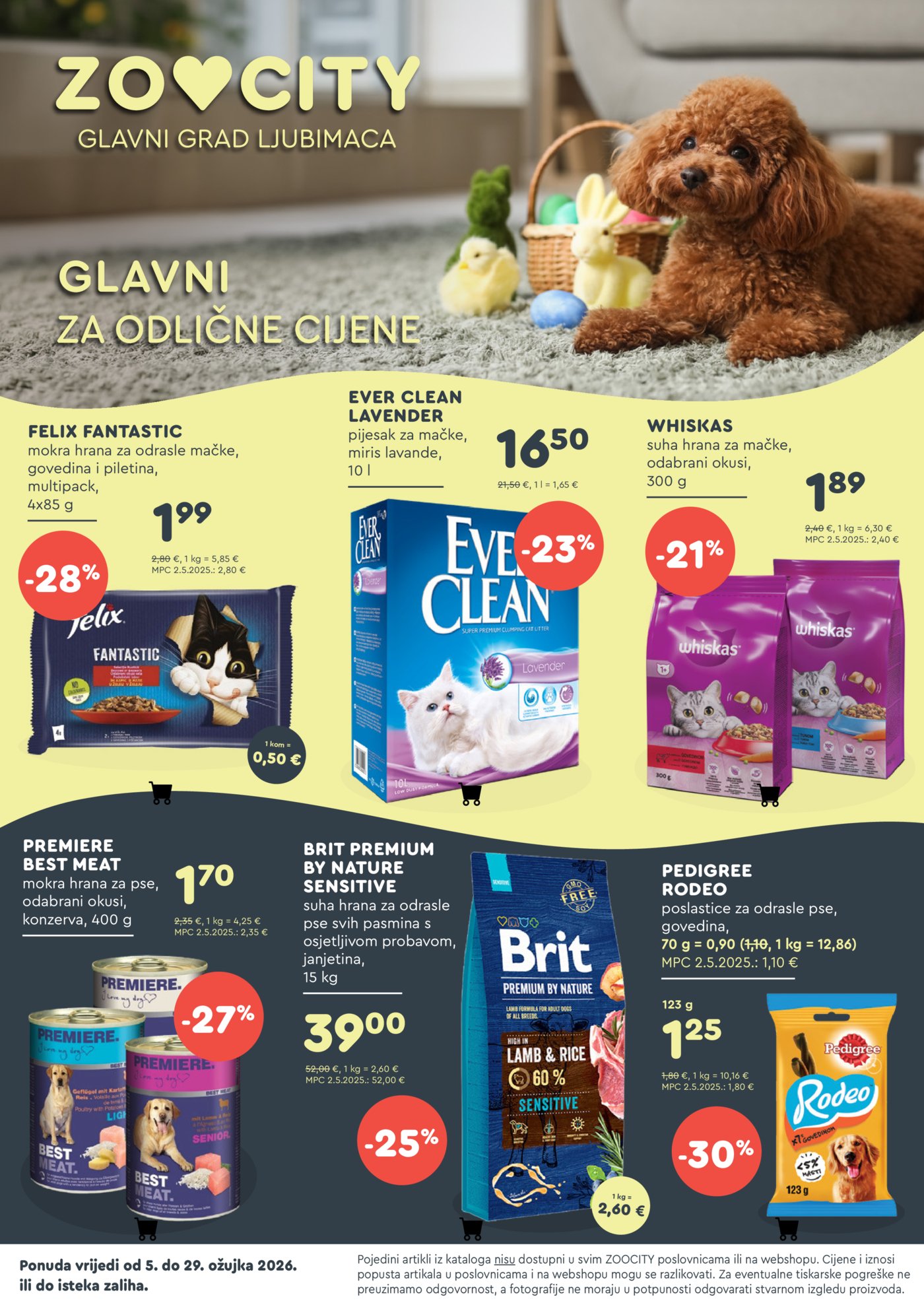 ZOOCITY Katalog Akcija Ožujak 05.03.-29.03.2026.
