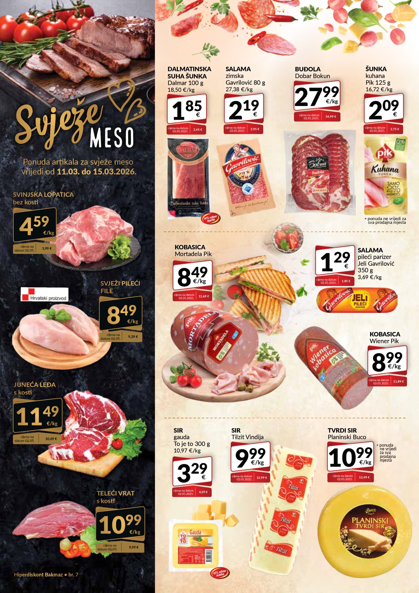 Bakmaz katalog Akcija 11.03.-17.03.2026.