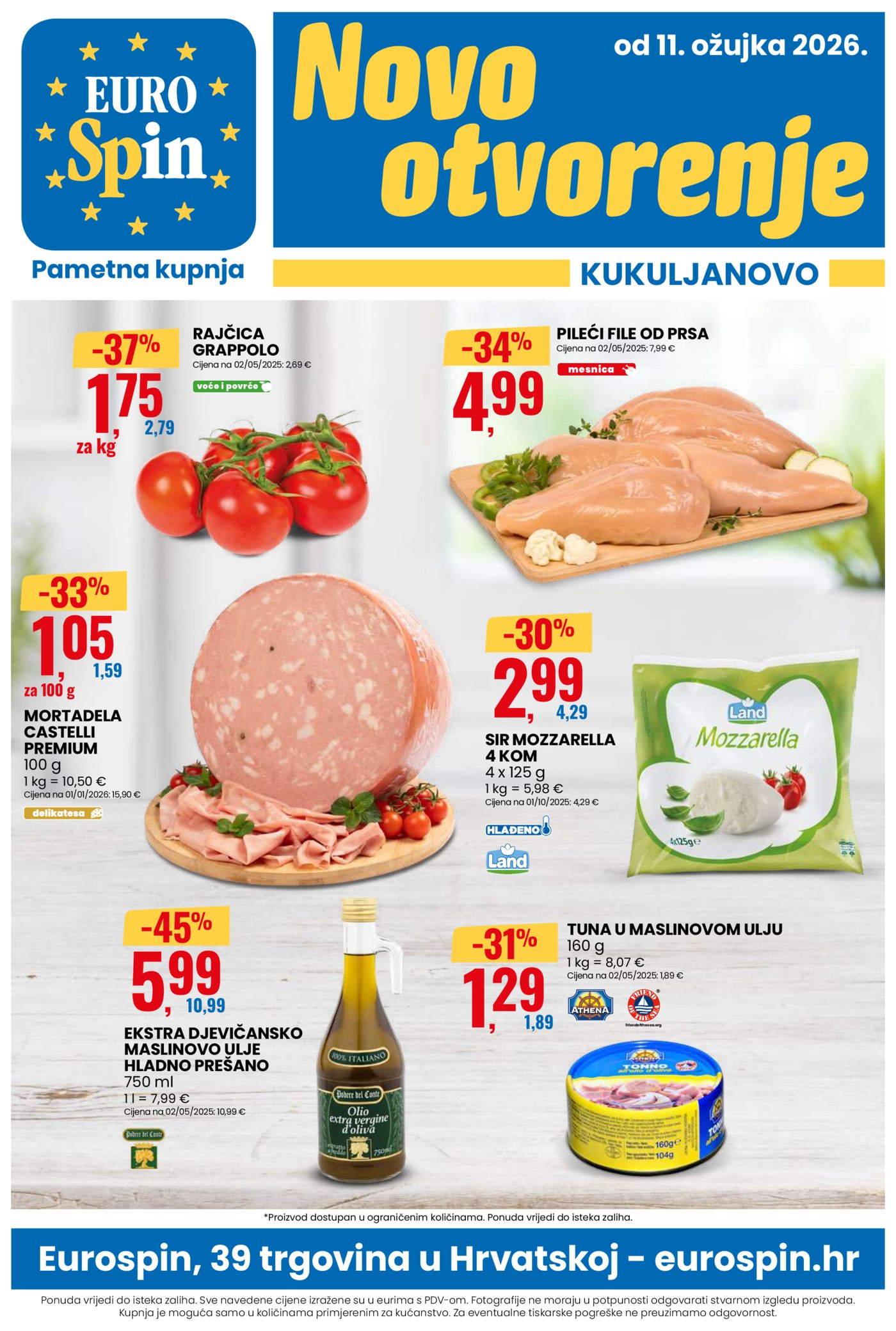 Eurospin katalog Akcija 11.03.-17.03.2026.