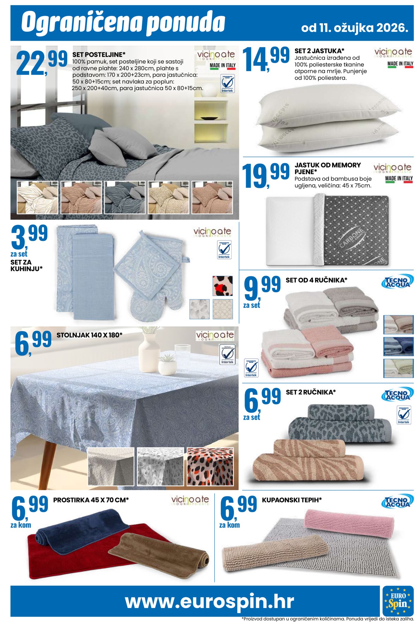 Eurospin katalog Akcija 11.03.-17.03.2026.