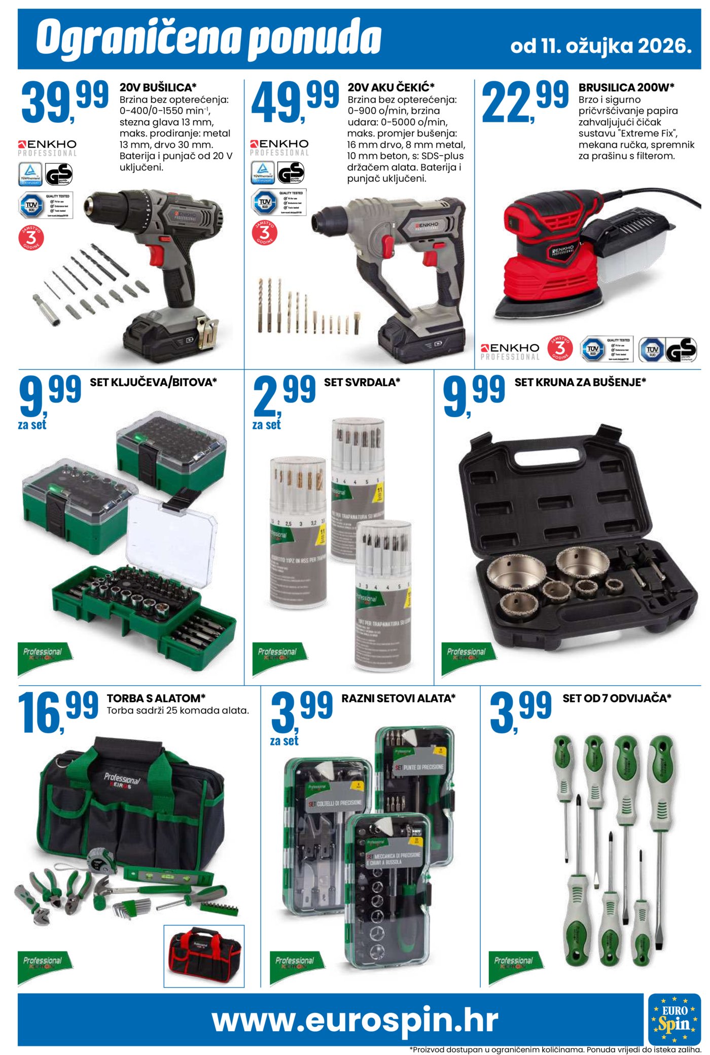 Eurospin katalog Akcija 11.03.-17.03.2026.