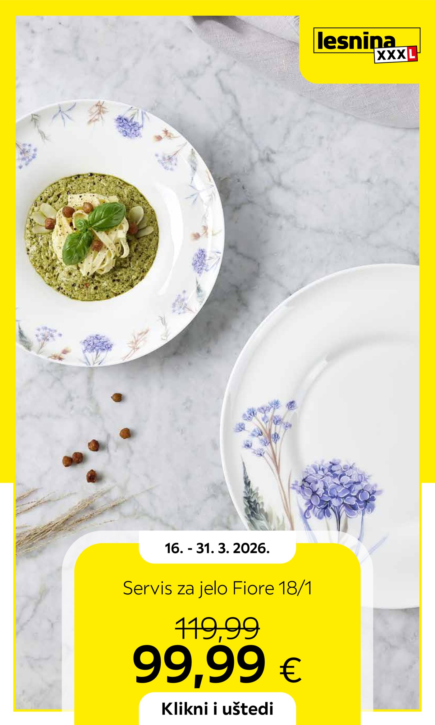 Lesnina katalog Akcija 16.03.-31.03.2026