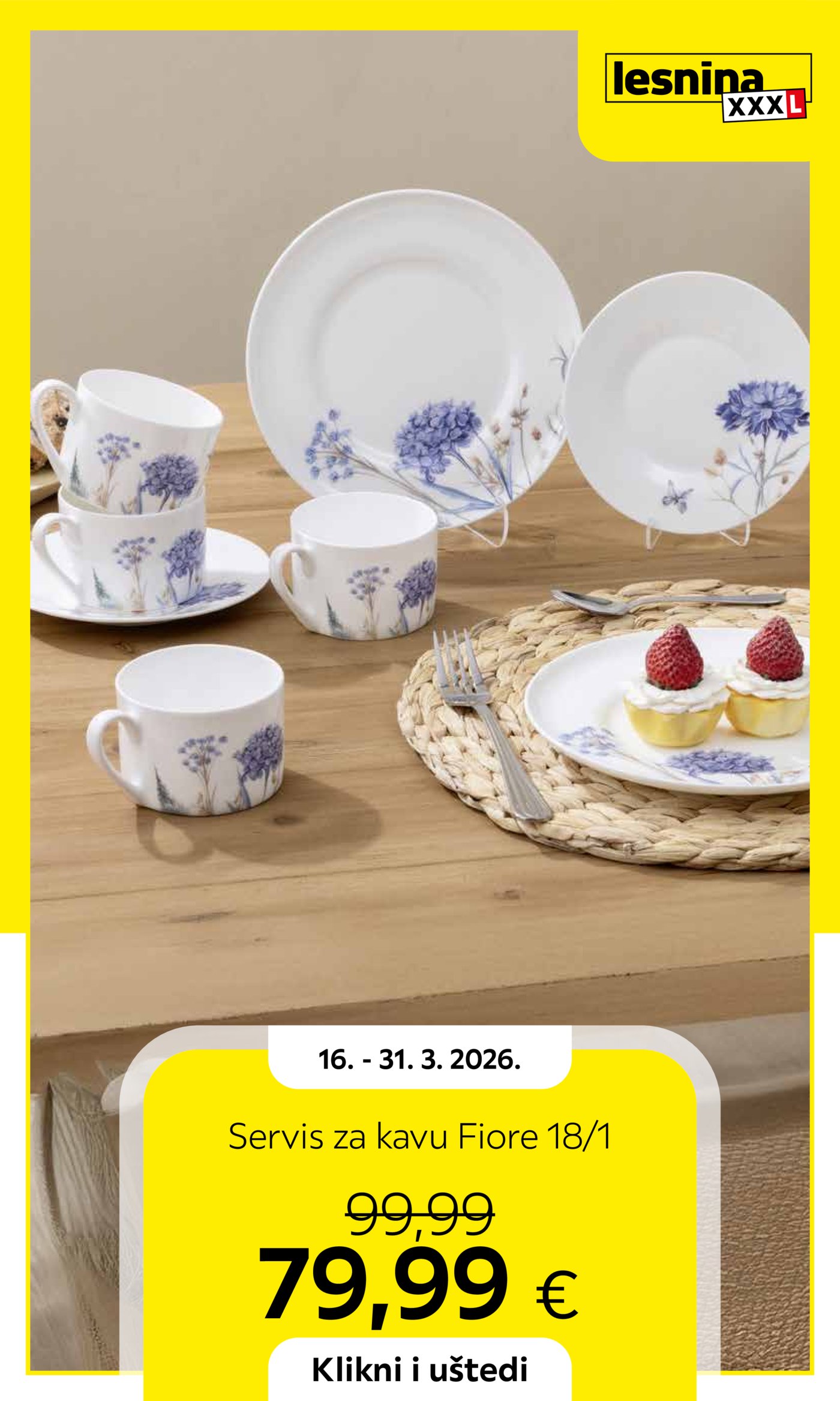 Lesnina katalog Akcija 16.03.-31.03.2026