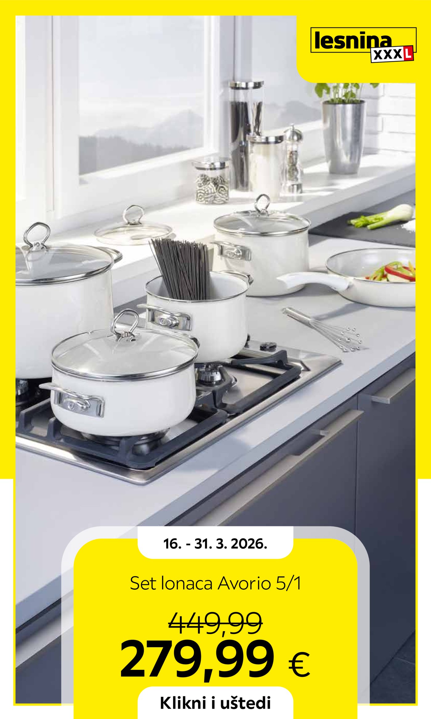 Lesnina katalog Akcija 16.03.-31.03.2026