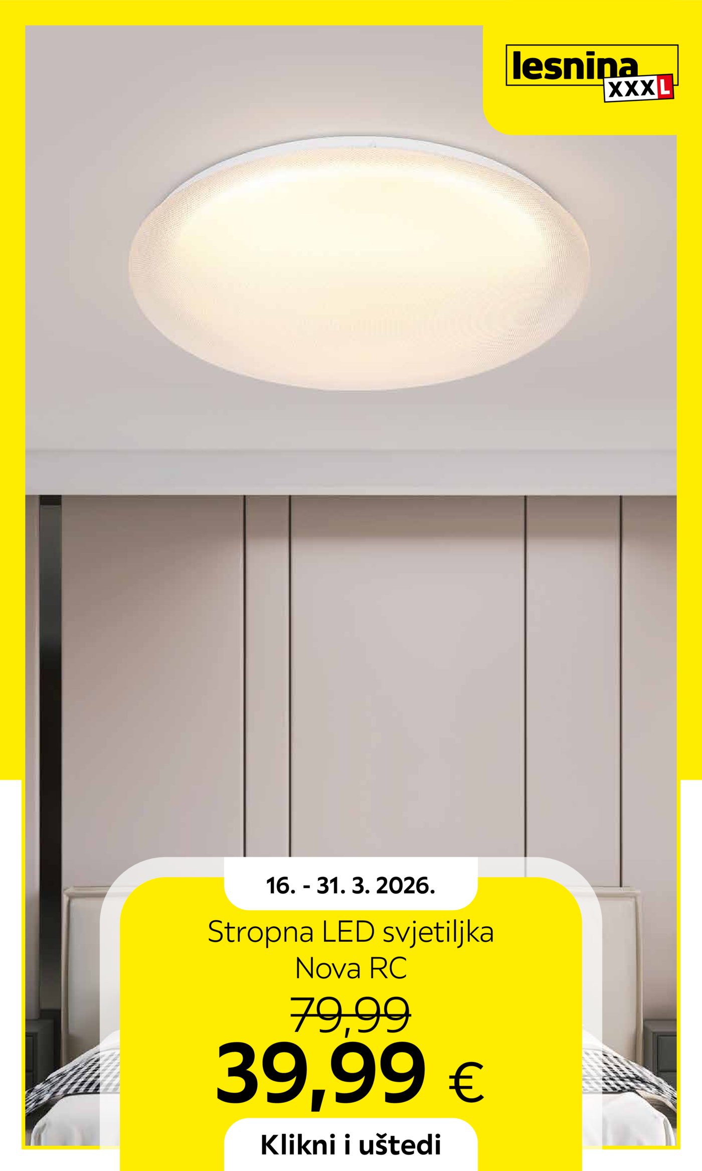 Lesnina katalog Akcija 16.03.-31.03.2026