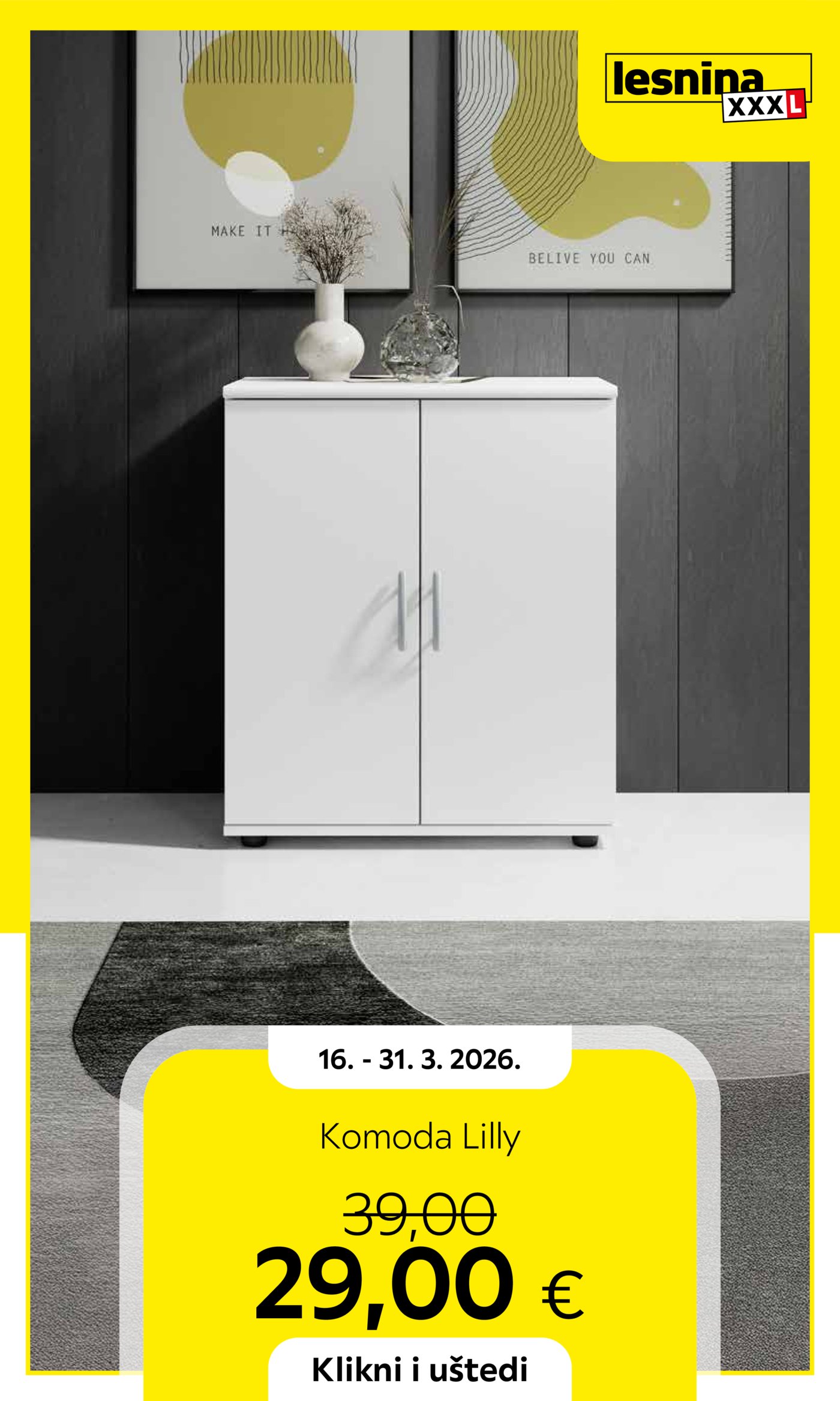 Lesnina katalog Akcija 16.03.-31.03.2026