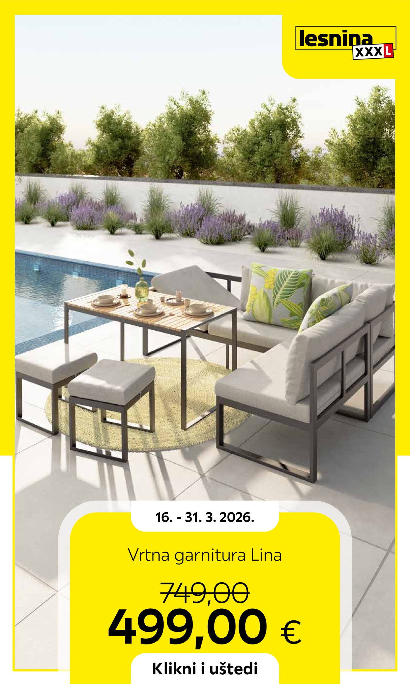 Lesnina katalog Akcija 16.03.-31.03.2026