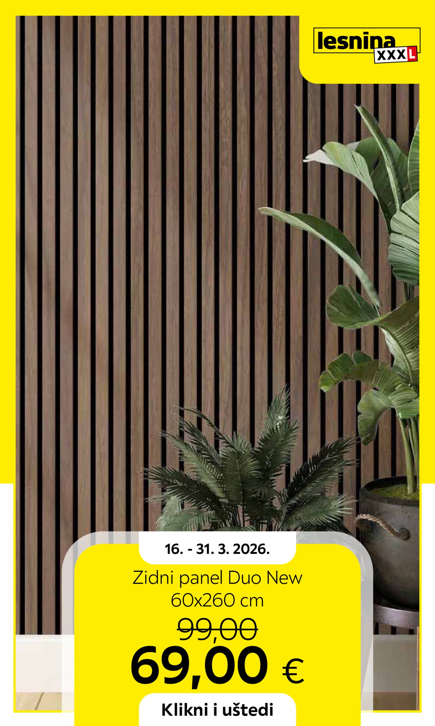 Lesnina katalog Akcija 16.03.-31.03.2026