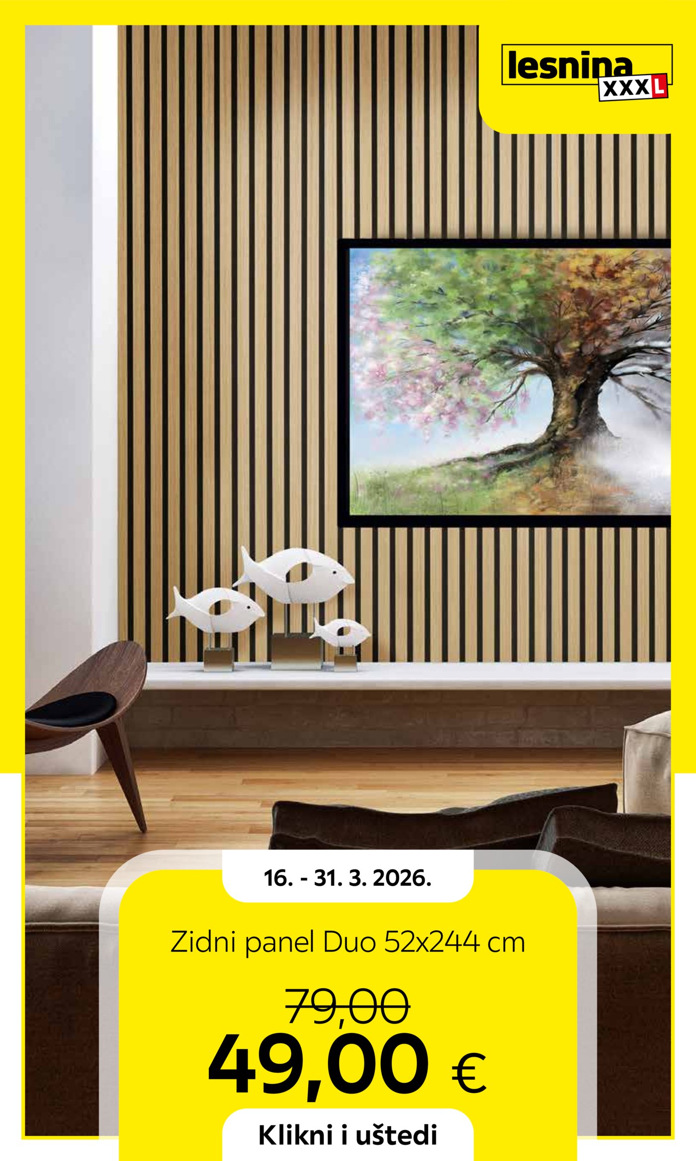 Lesnina katalog Akcija 16.03.-31.03.2026