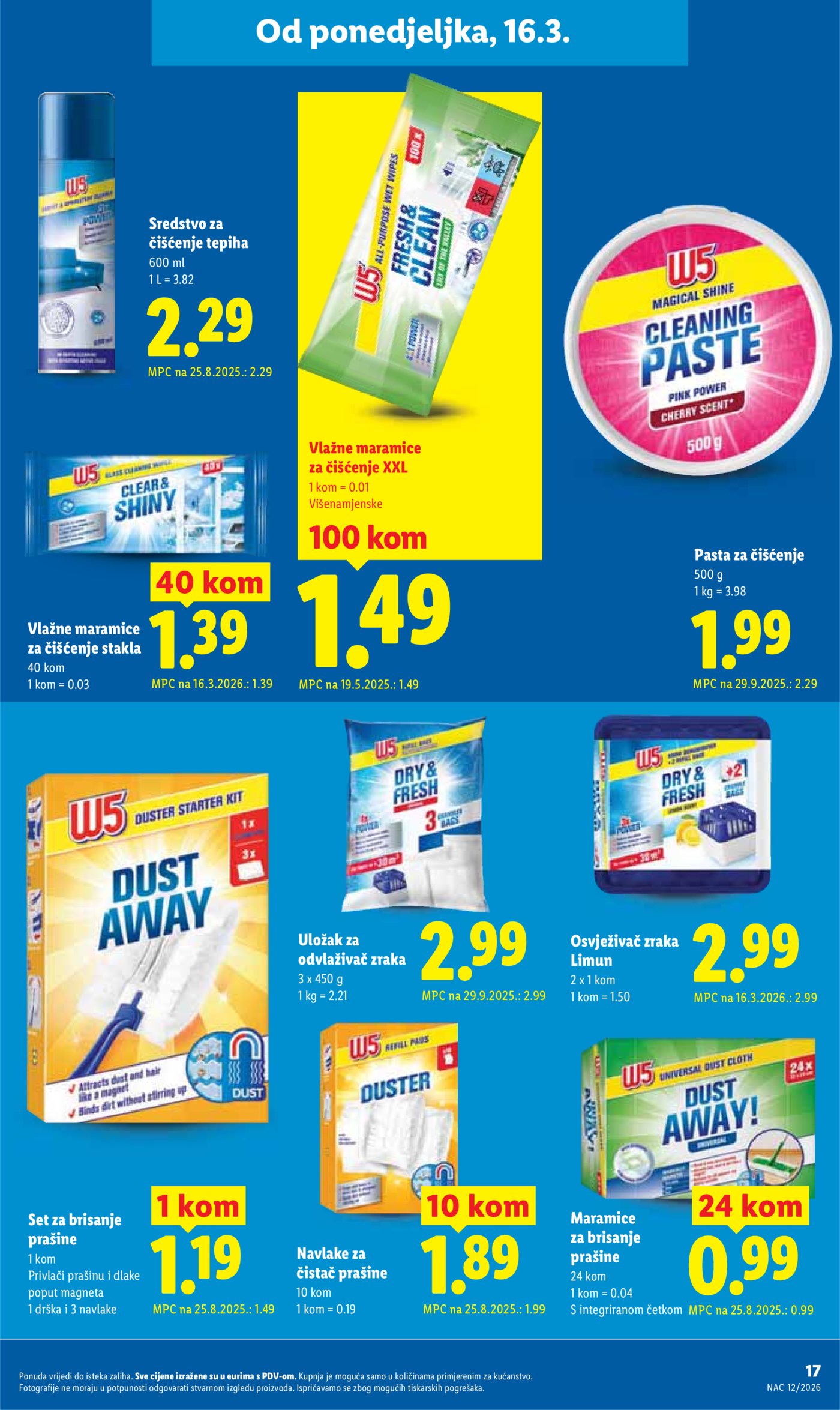 Lidl katalog Super ponuda 16.03.-22.03.2026.