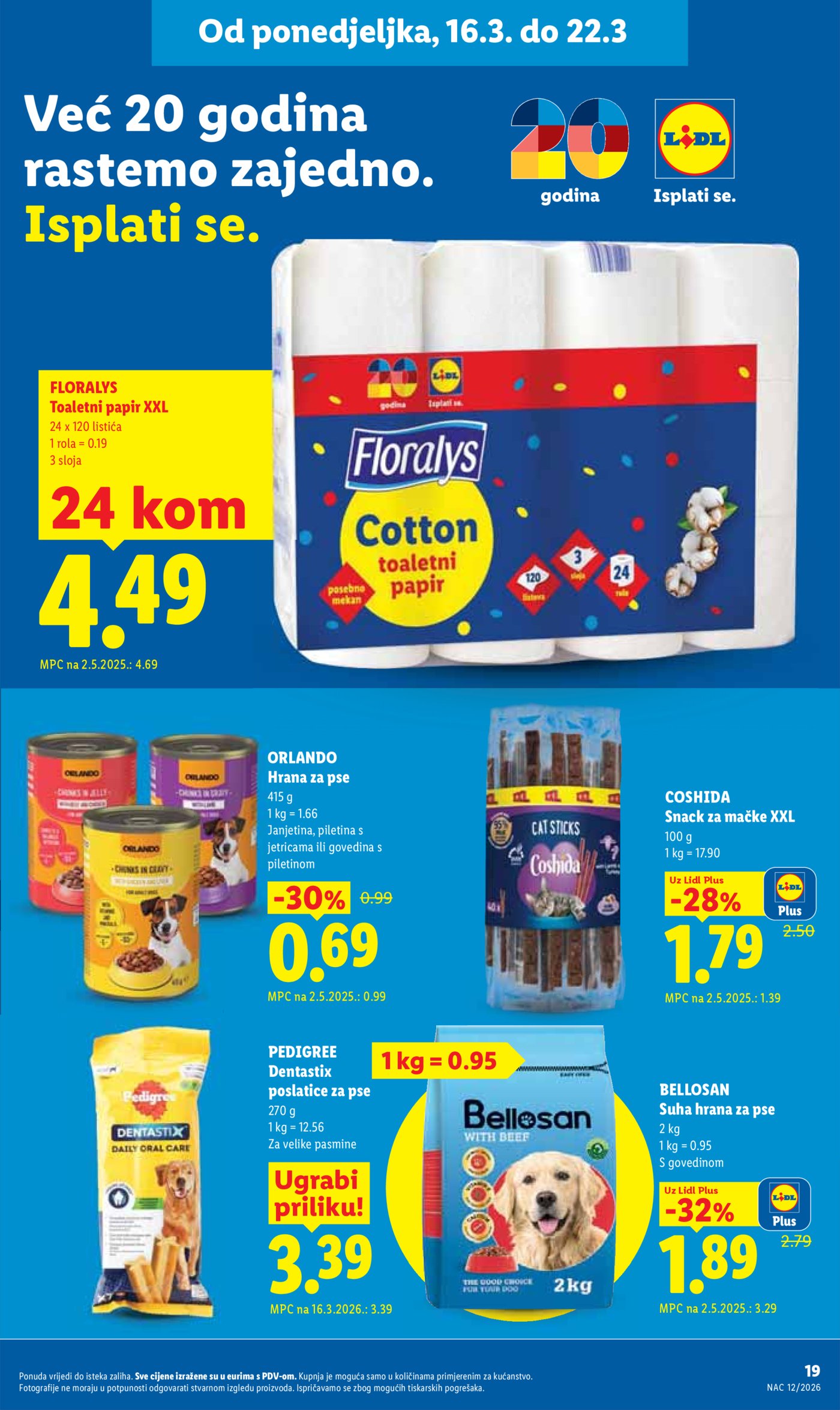 Lidl katalog Super ponuda 16.03.-22.03.2026.