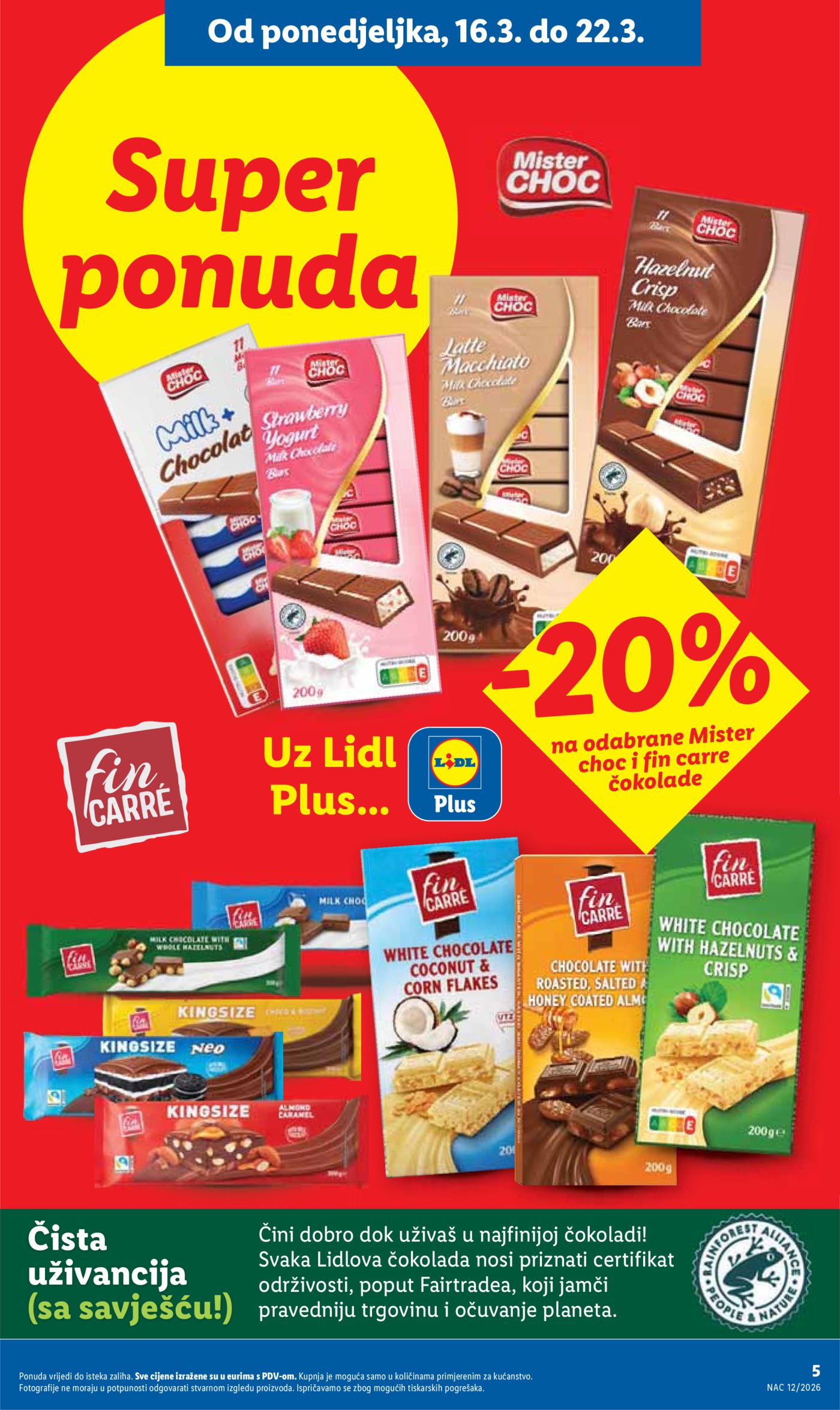 Lidl katalog Super ponuda 16.03.-22.03.2026.