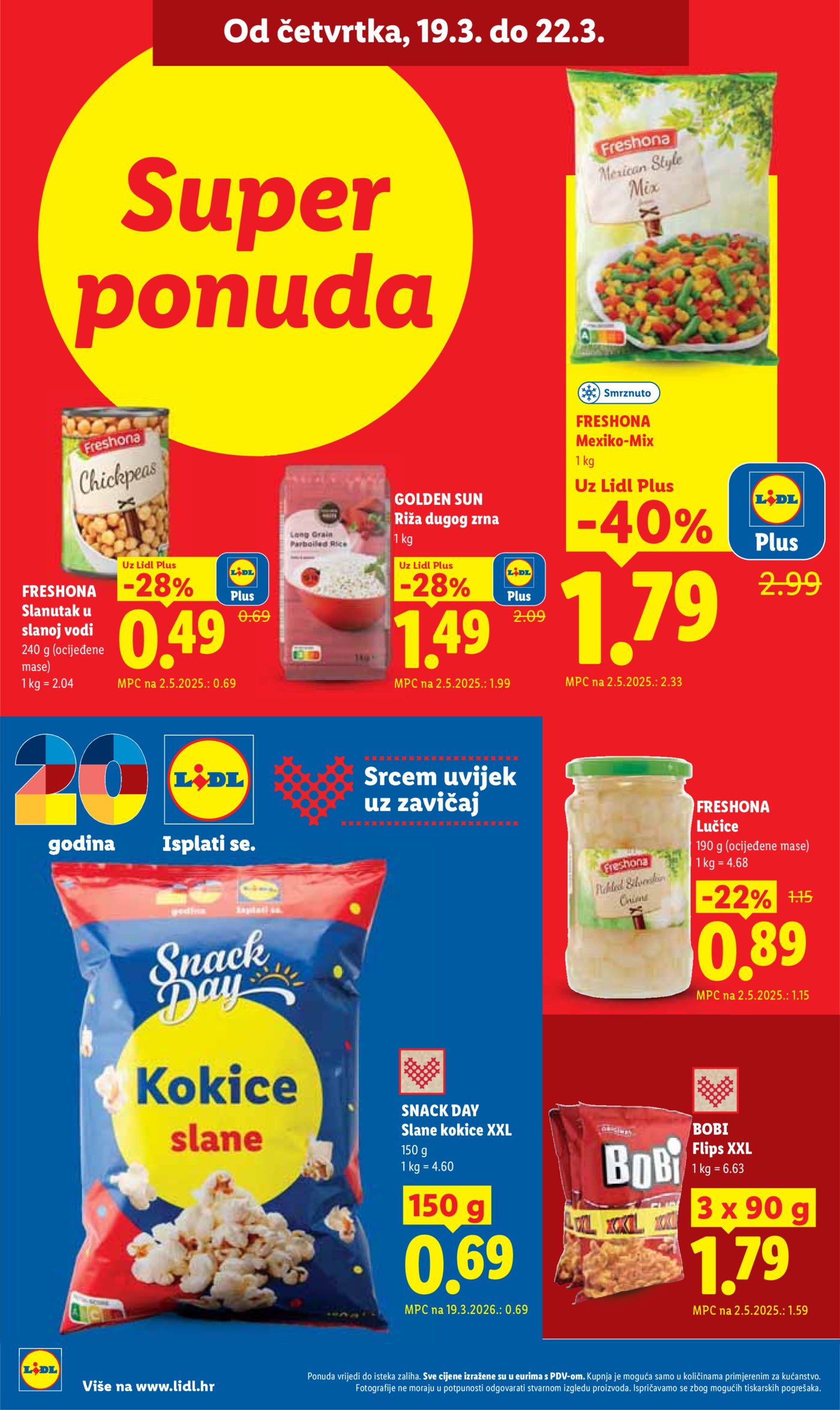 Lidl katalog Super ponuda 16.03.-22.03.2026.