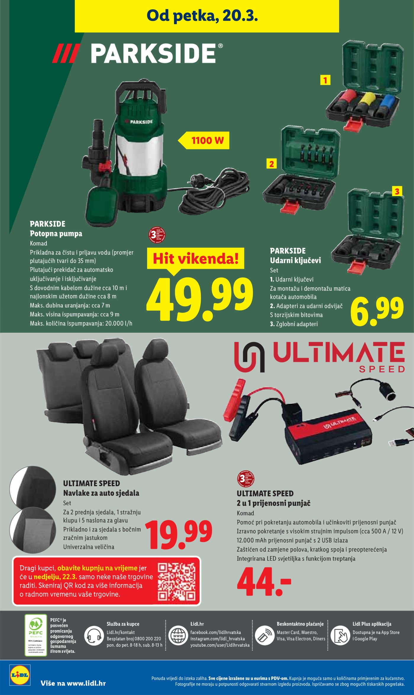 Lidl katalog Super ponuda 16.03.-22.03.2026.