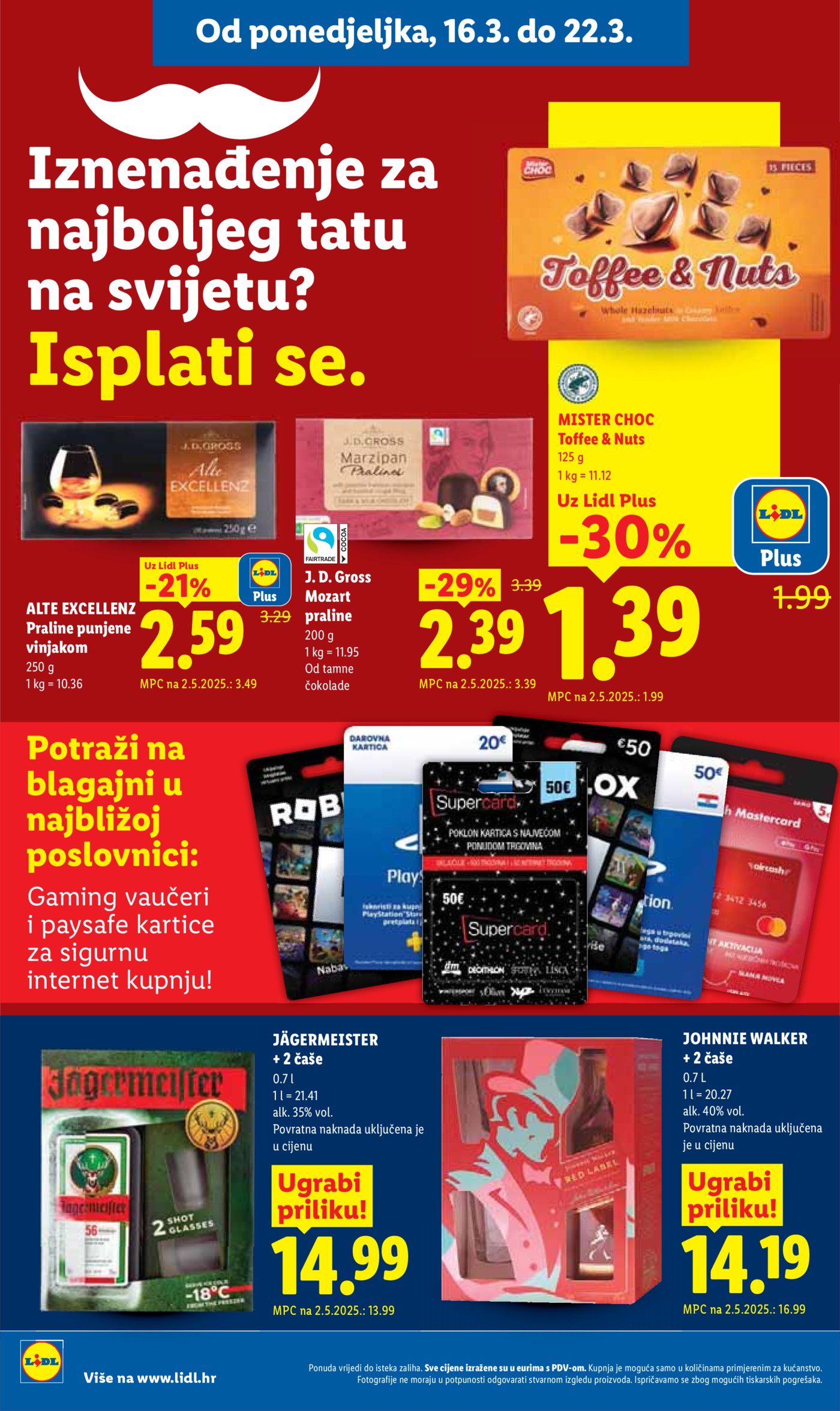 Lidl katalog Super ponuda 16.03.-22.03.2026.