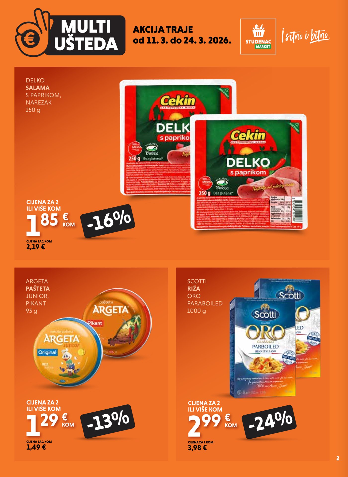 Studenac katalog Multiušteda 11.03.-24.03.2026.