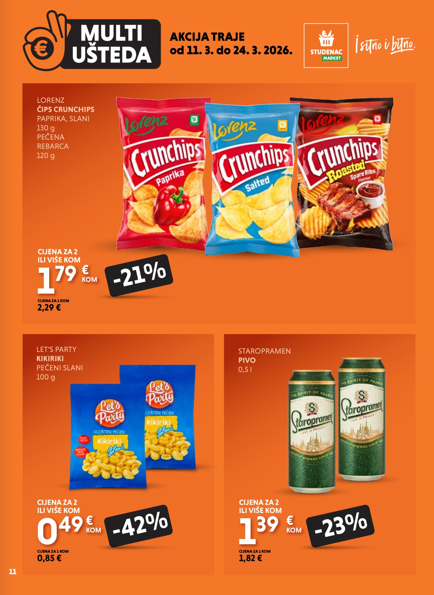 Studenac katalog Multiušteda 11.03.-24.03.2026.