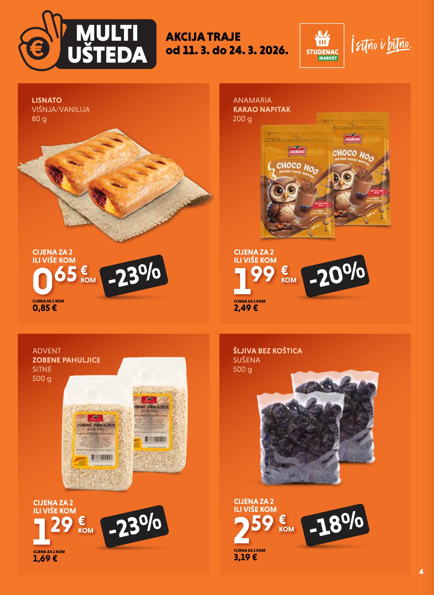 Studenac katalog Multiušteda 11.03.-24.03.2026.