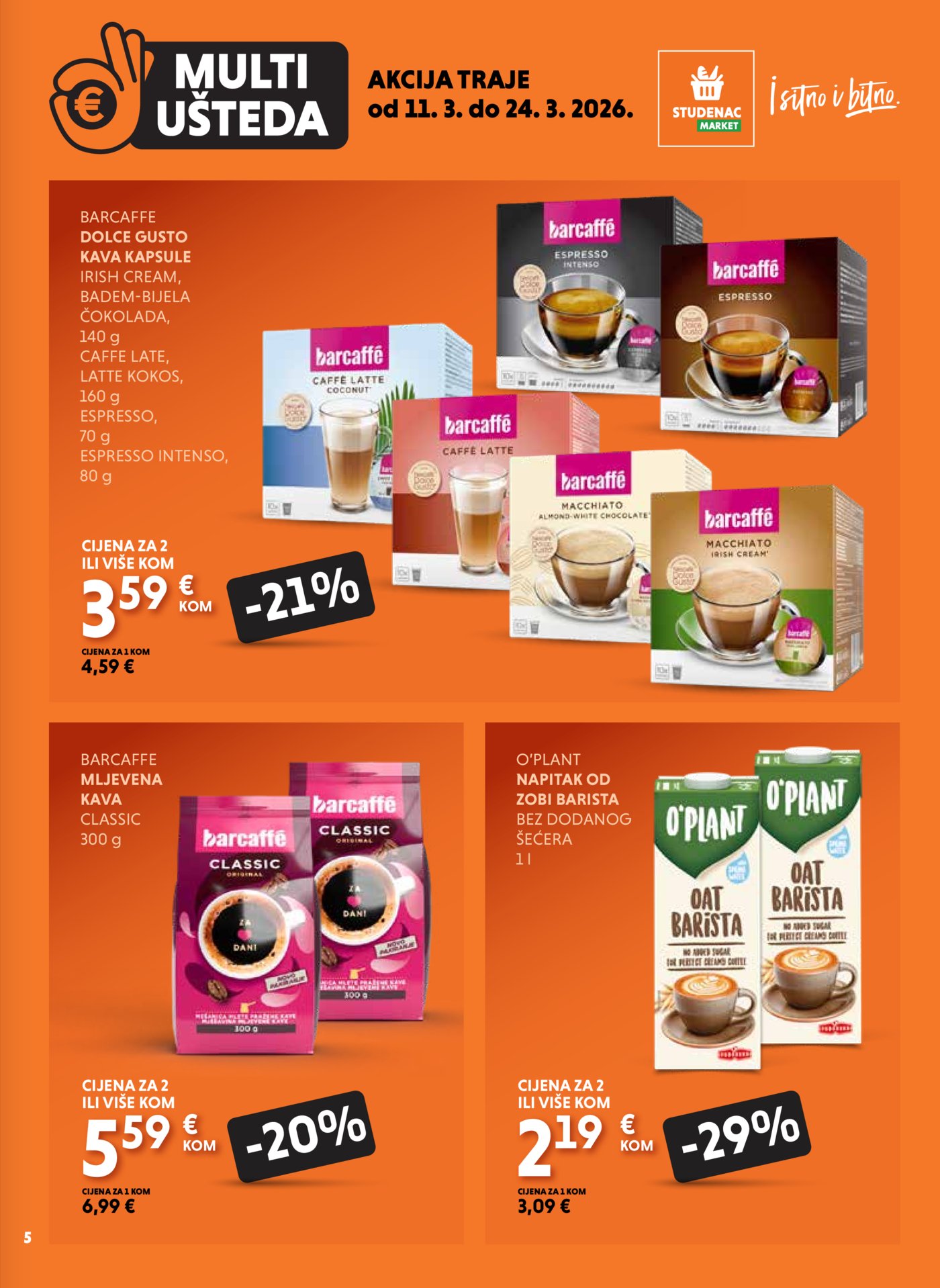 Studenac katalog Multiušteda 11.03.-24.03.2026.