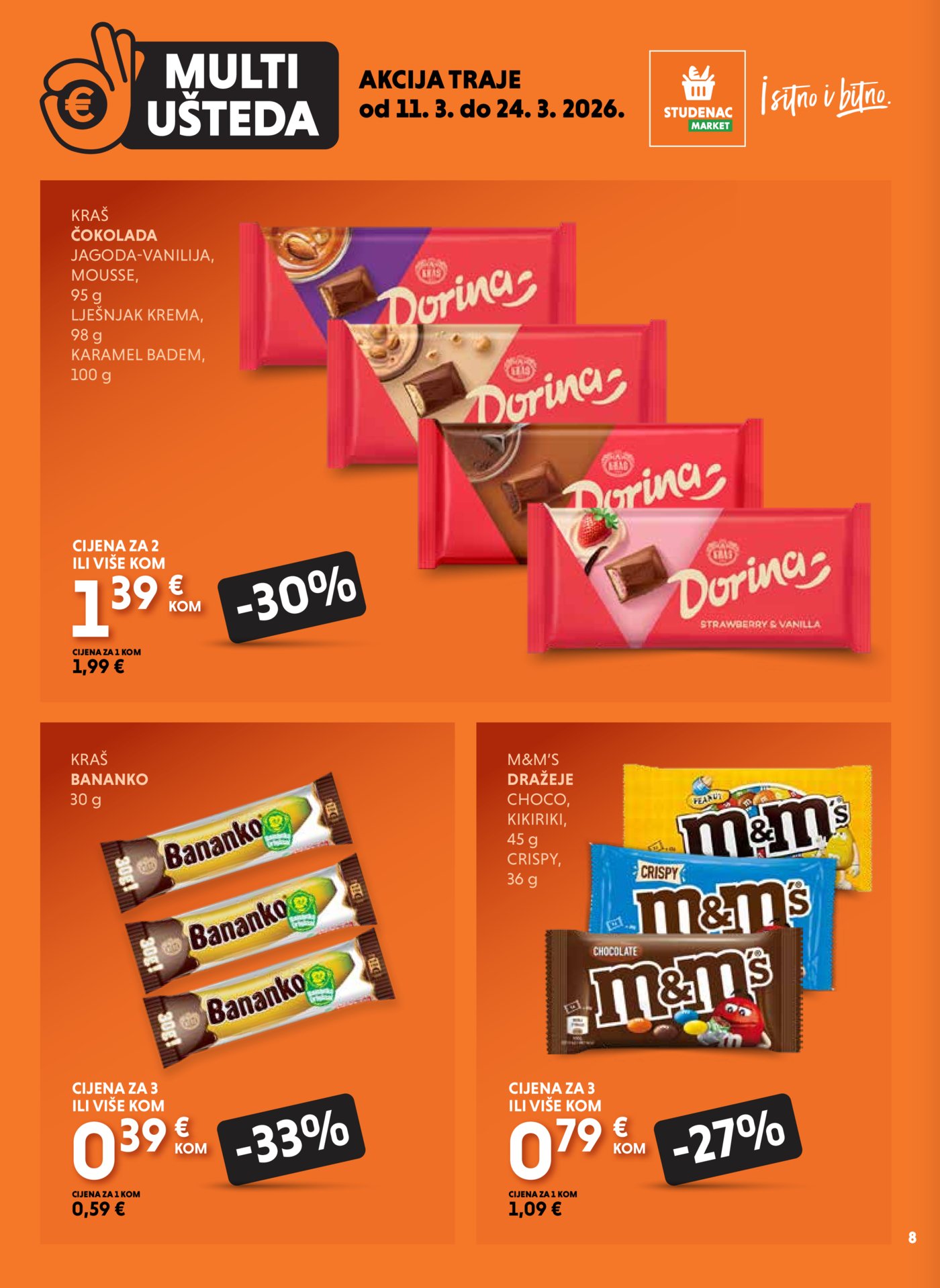 Studenac katalog Multiušteda 11.03.-24.03.2026.