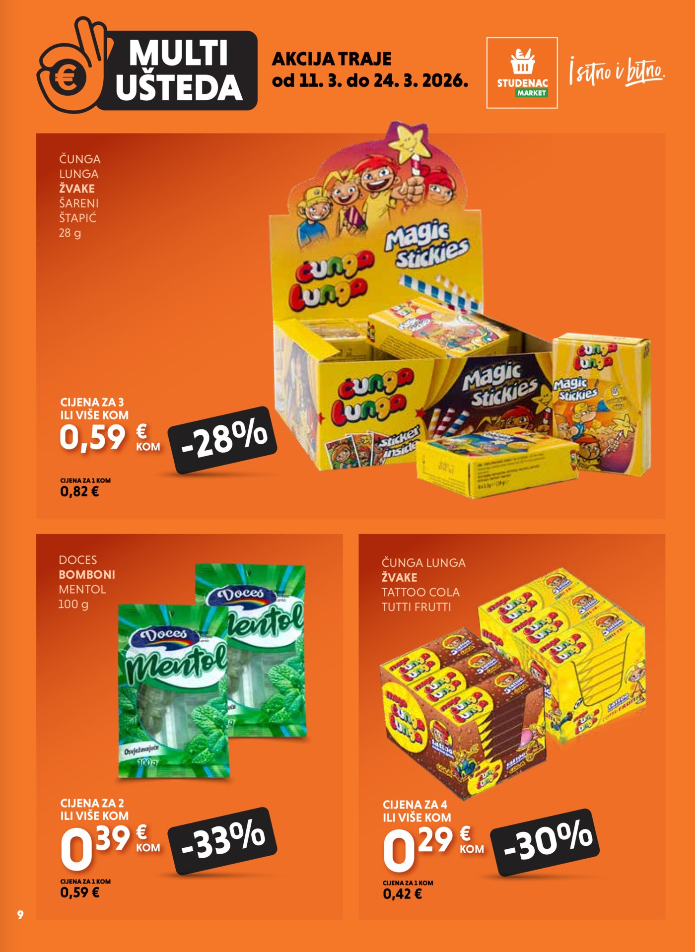 Studenac katalog Multiušteda 11.03.-24.03.2026.