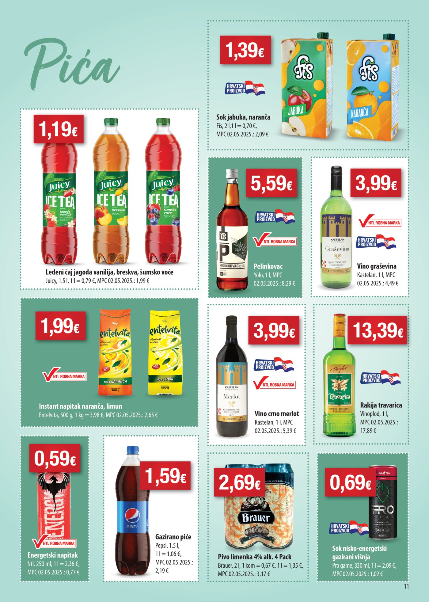 Bakmaz katalog Maxi Tjedna Ponuda 18.03. - 24.03.2026.