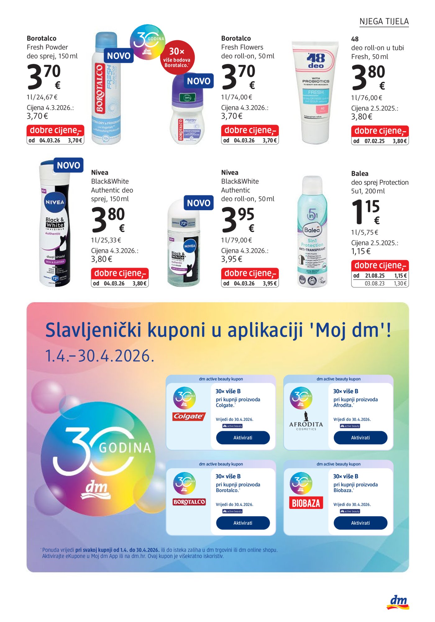 dm katalog Akcija 01.04. - 15.04.2026.
