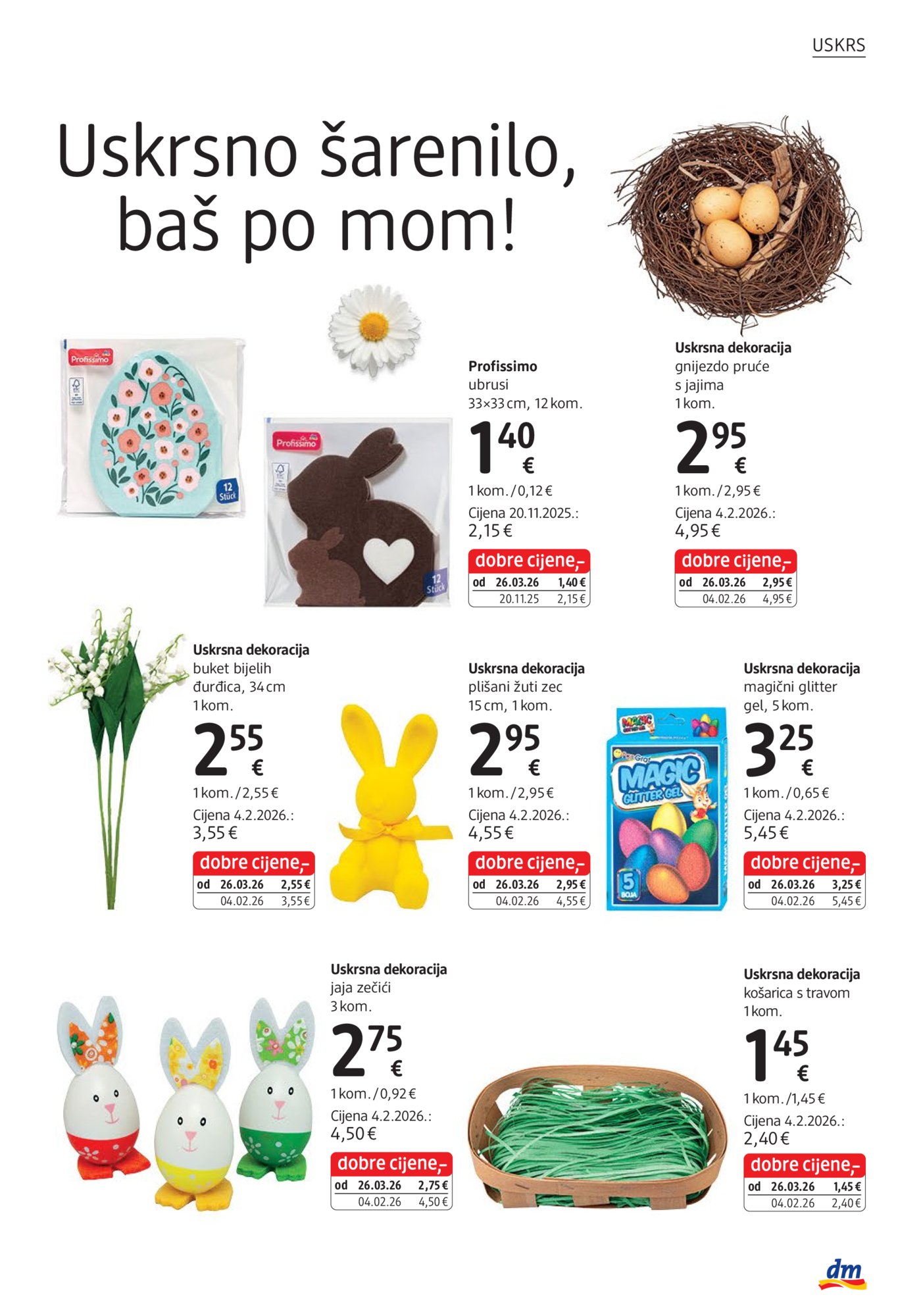 dm katalog Akcija 01.04. - 15.04.2026.