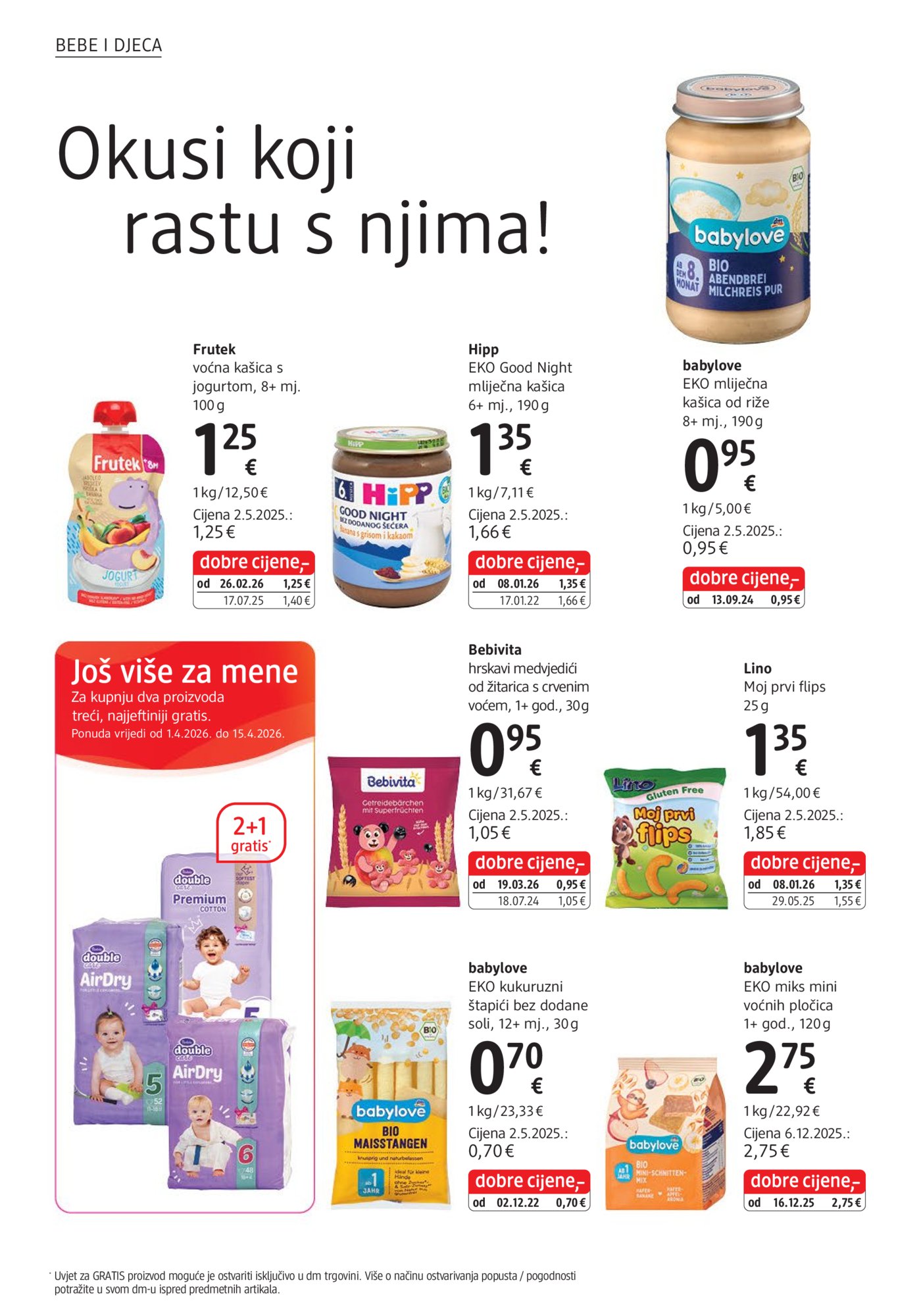 dm katalog Akcija 01.04. - 15.04.2026.