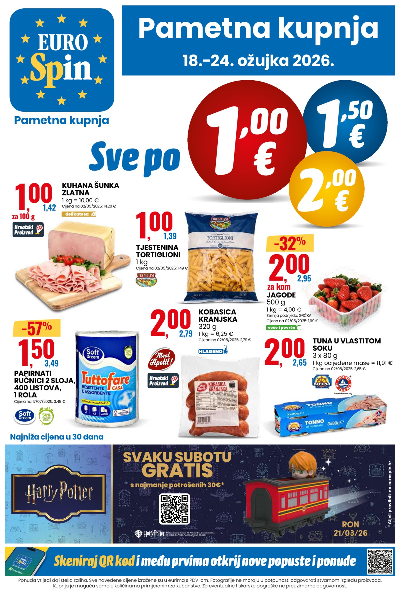 Eurospin katalog Pametna kupnja 18.03.-24.03.2026.