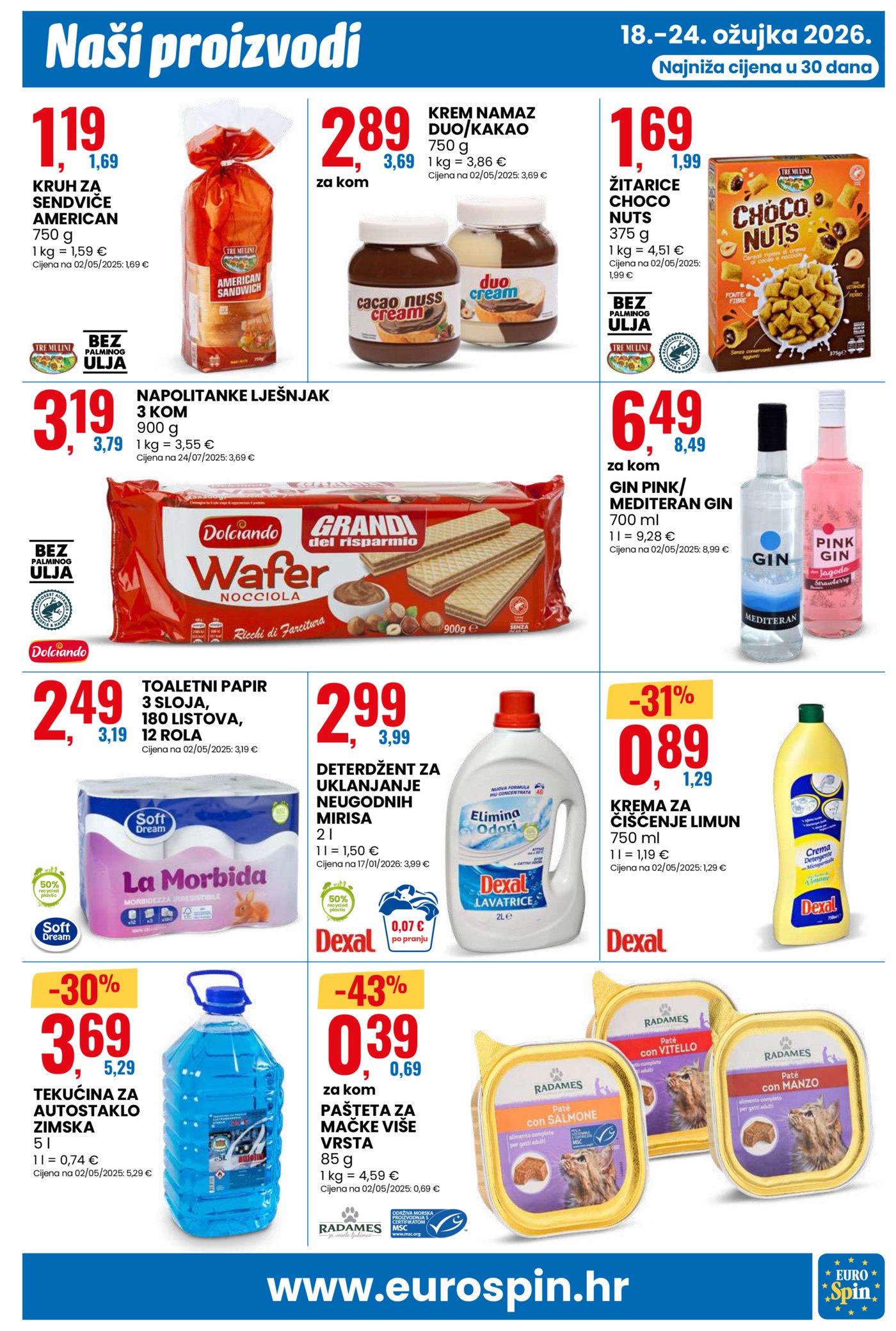 Eurospin katalog Pametna kupnja 18.03.-24.03.2026.