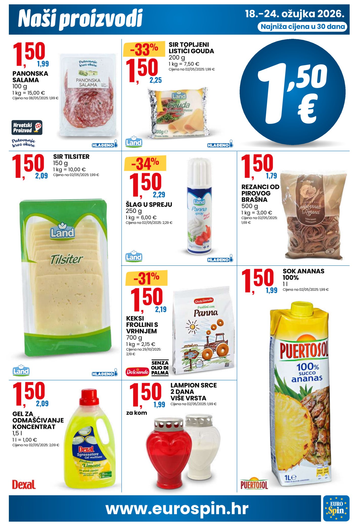 Eurospin katalog Pametna kupnja 18.03.-24.03.2026.