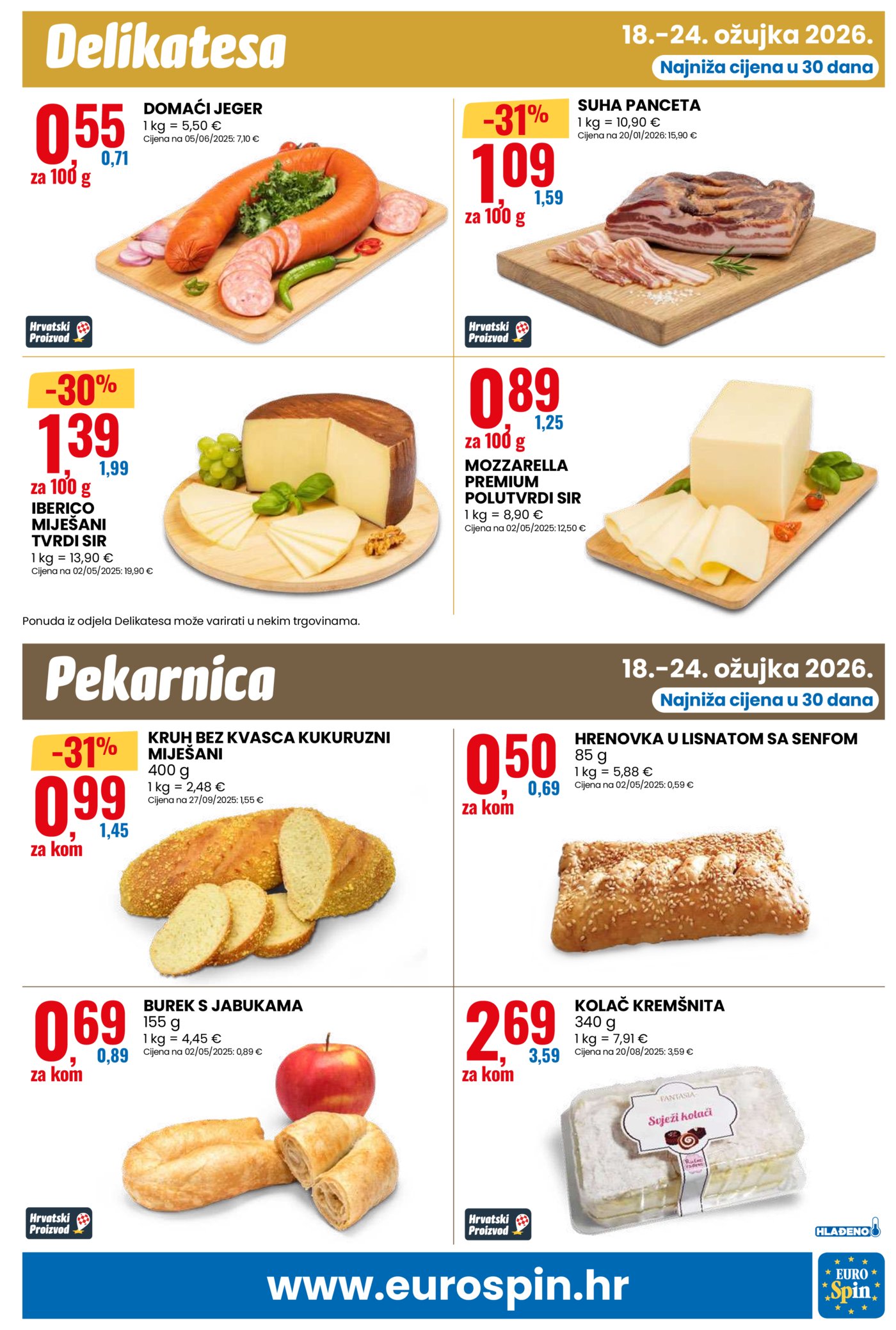 Eurospin katalog Pametna kupnja 18.03.-24.03.2026.