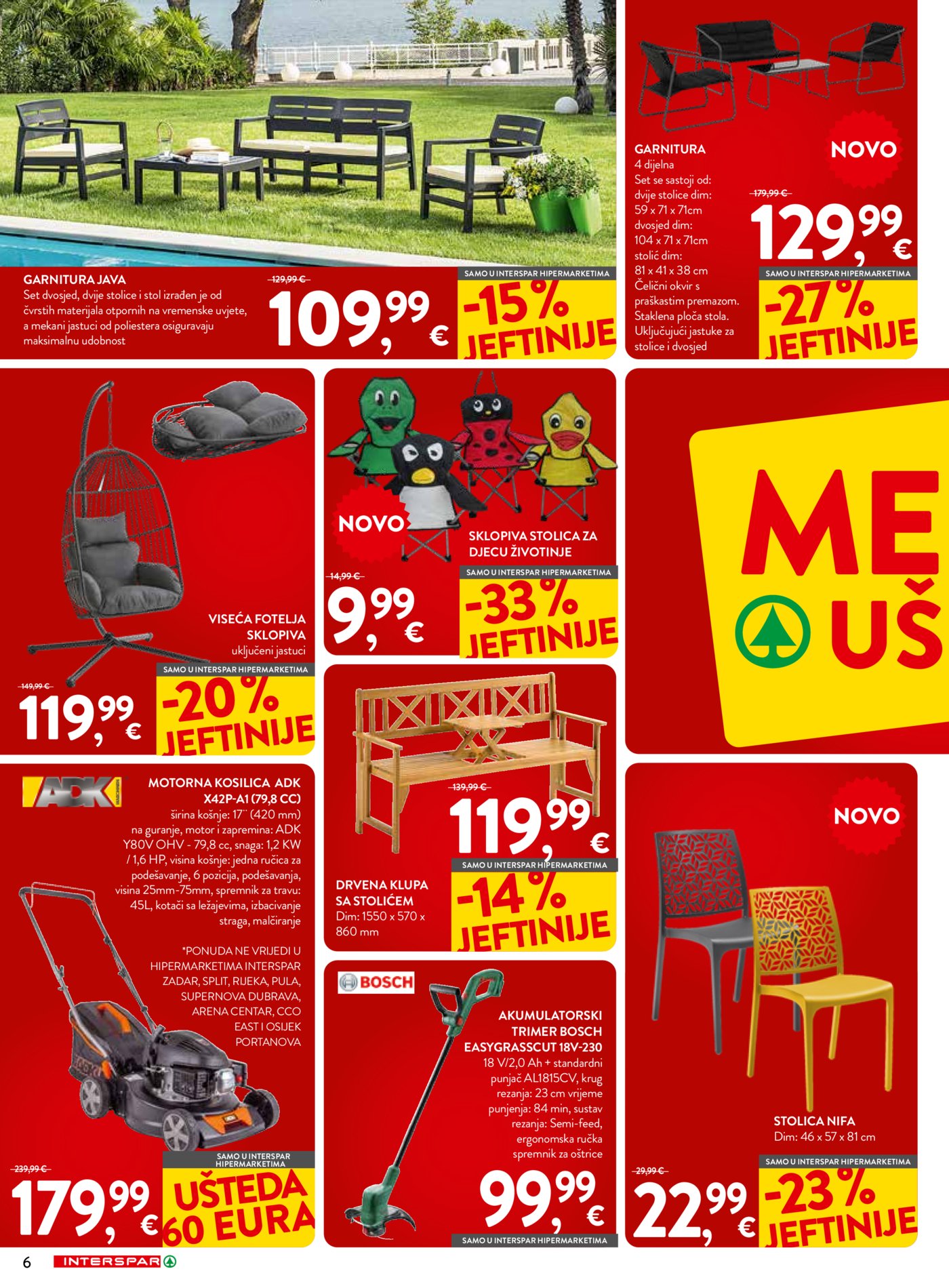 INTERSPAR katalog Mega uštede 18.03. - 07.04.2026.