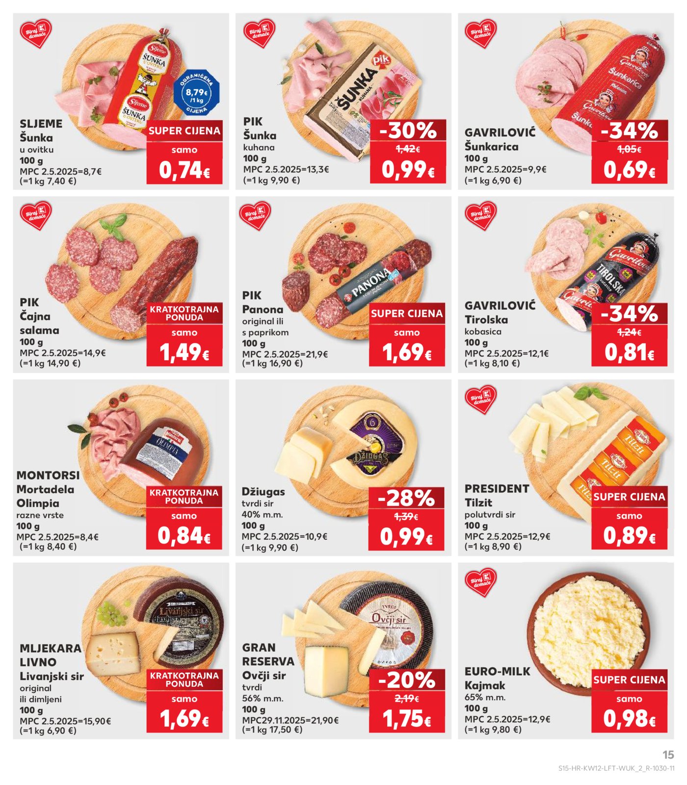 Kaufland katalog Akcija 18.03. - 24.03.2026. Odabrane poslovnice