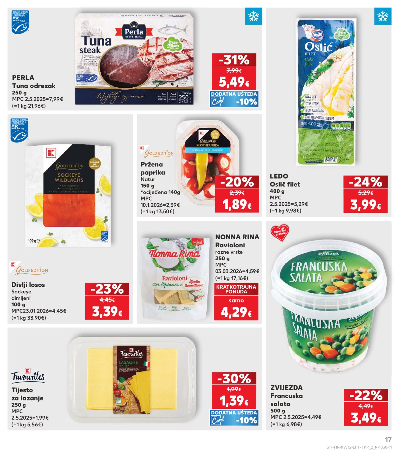 Kaufland katalog Akcija 18.03. - 24.03.2026. Odabrane poslovnice