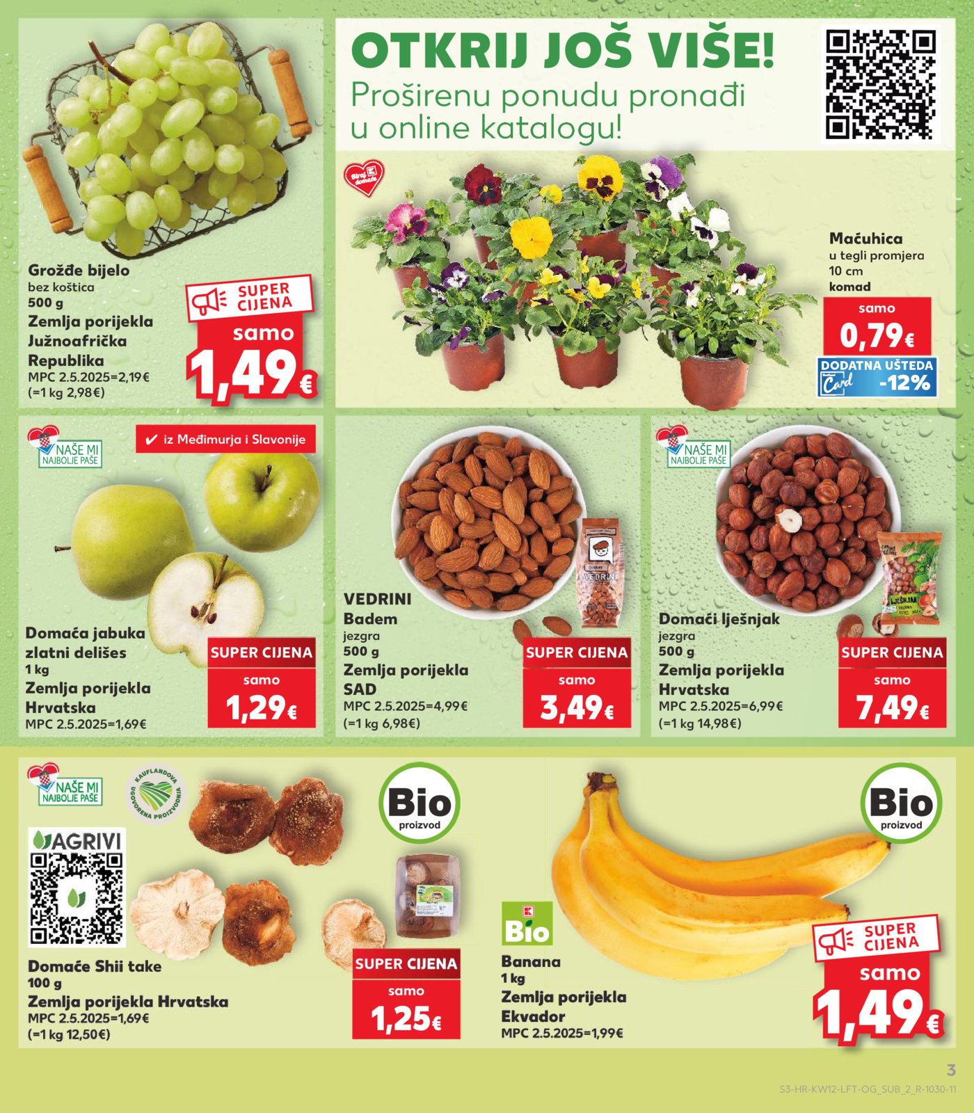 Kaufland katalog Akcija 18.03. - 24.03.2026. Odabrane poslovnice
