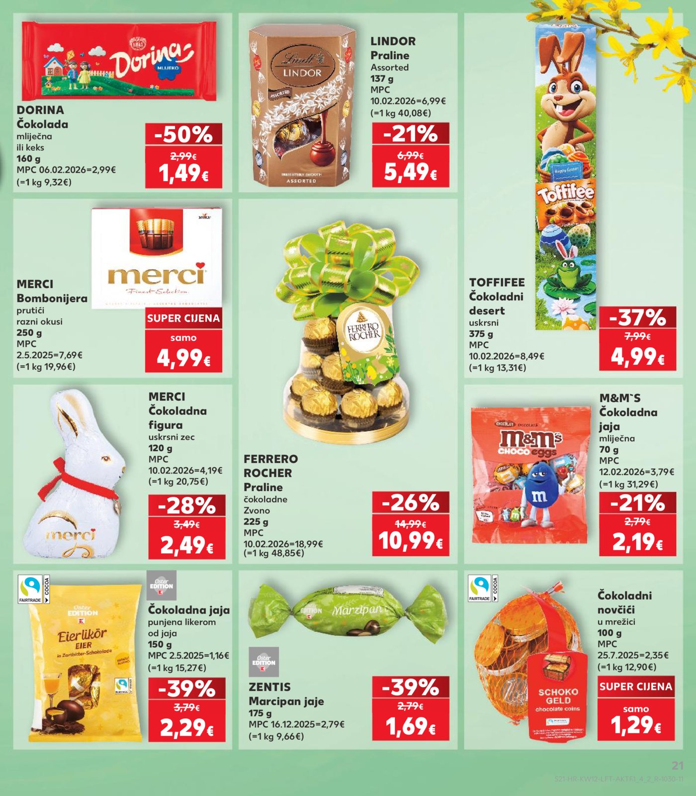 Kaufland katalog Akcija 18.03. - 24.03.2026. Odabrane poslovnice