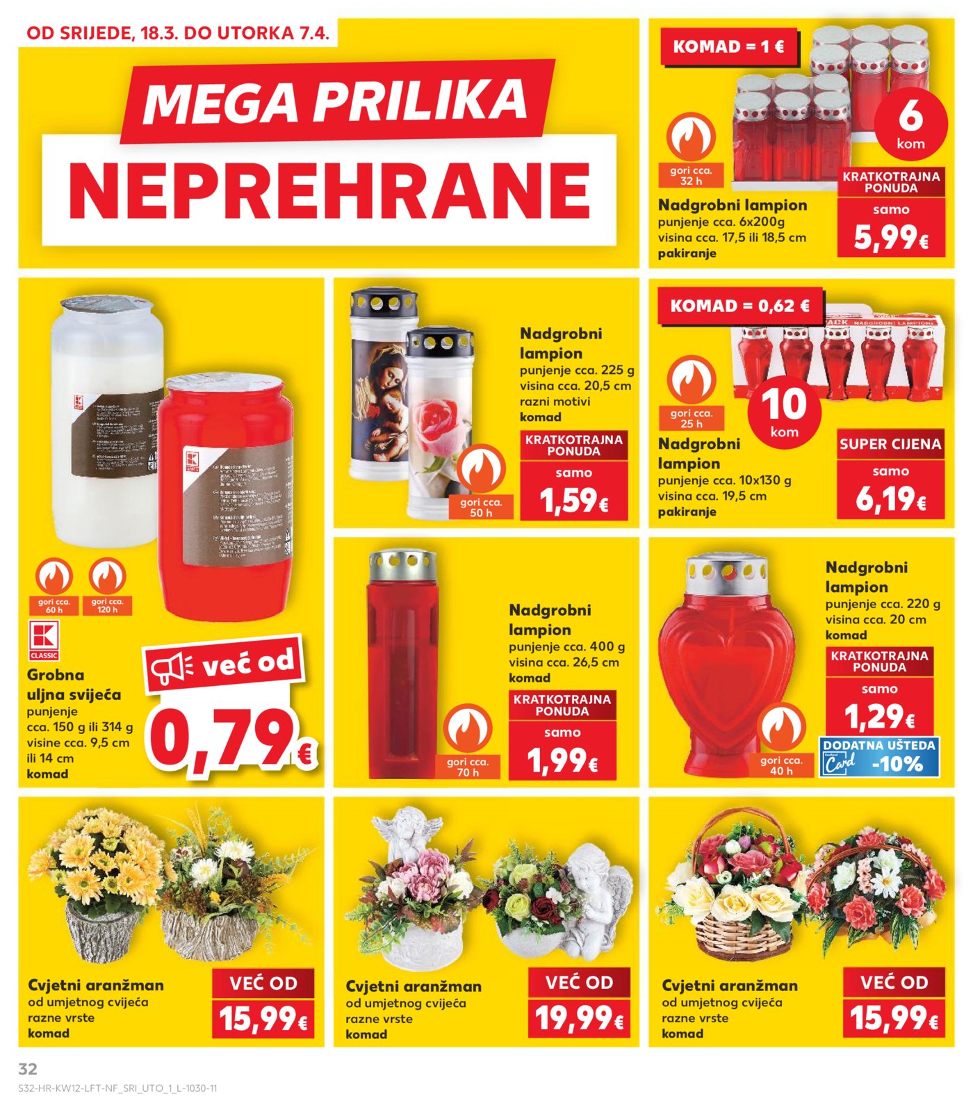 Kaufland katalog Akcija 18.03. - 24.03.2026. Odabrane poslovnice