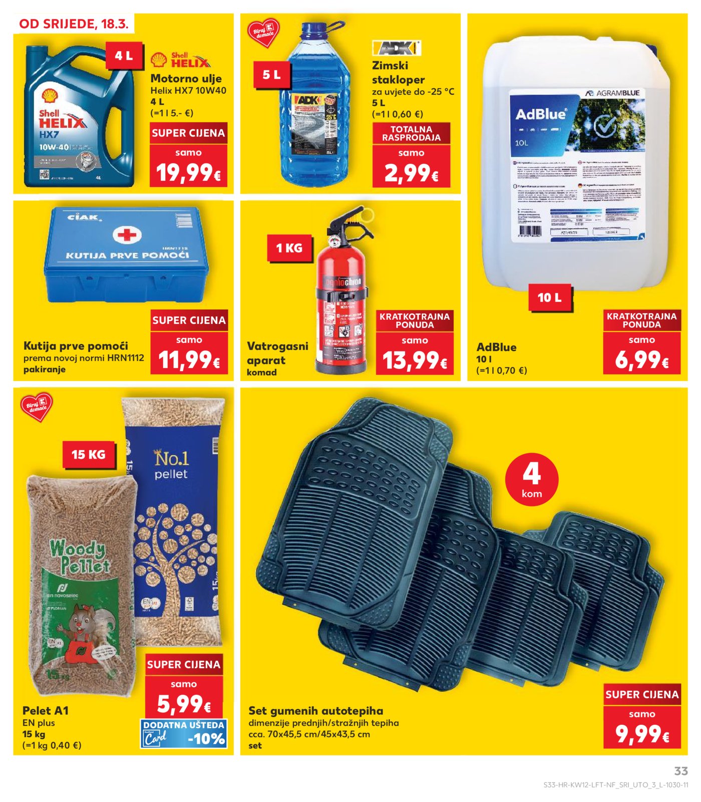 Kaufland katalog Akcija 18.03. - 24.03.2026. Odabrane poslovnice