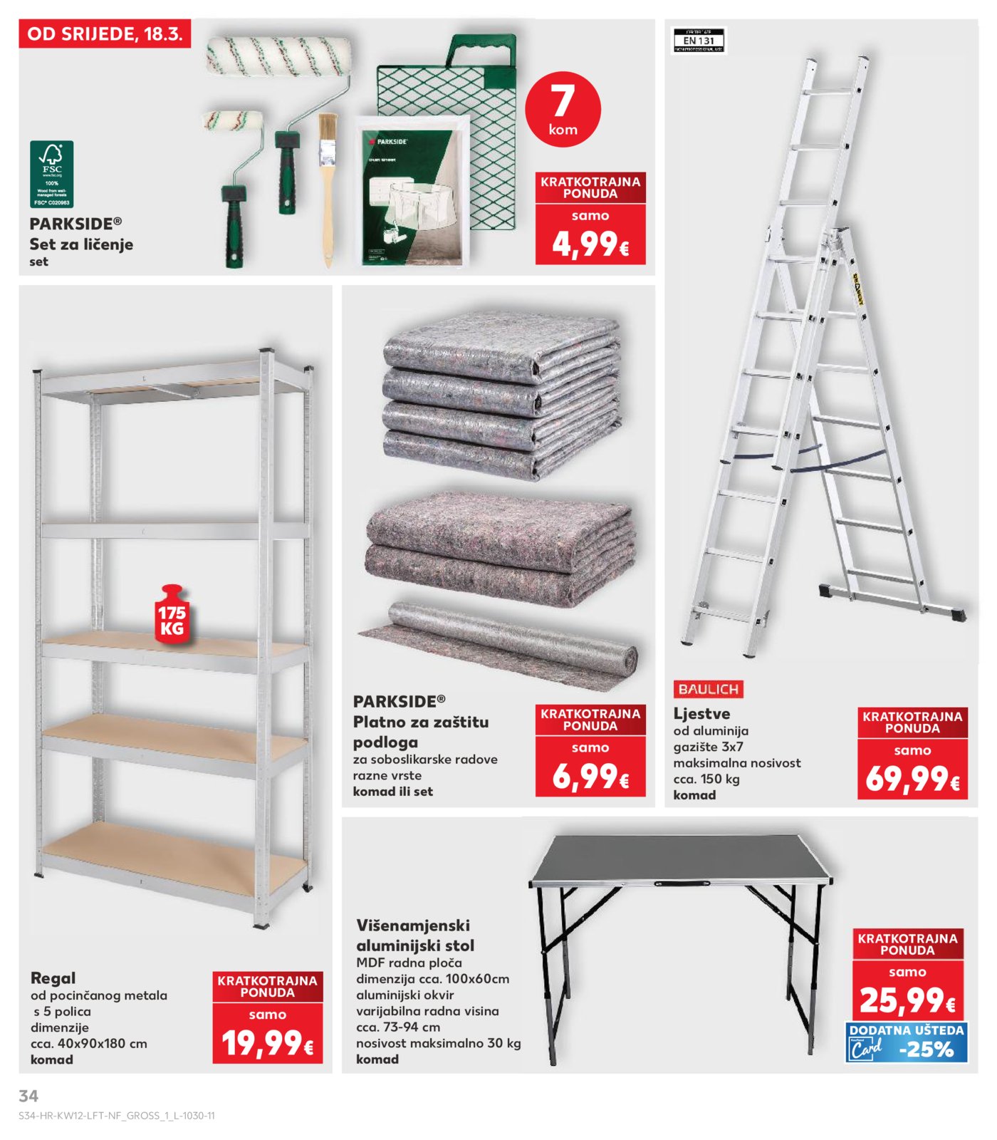 Kaufland katalog Akcija 18.03. - 24.03.2026. Odabrane poslovnice