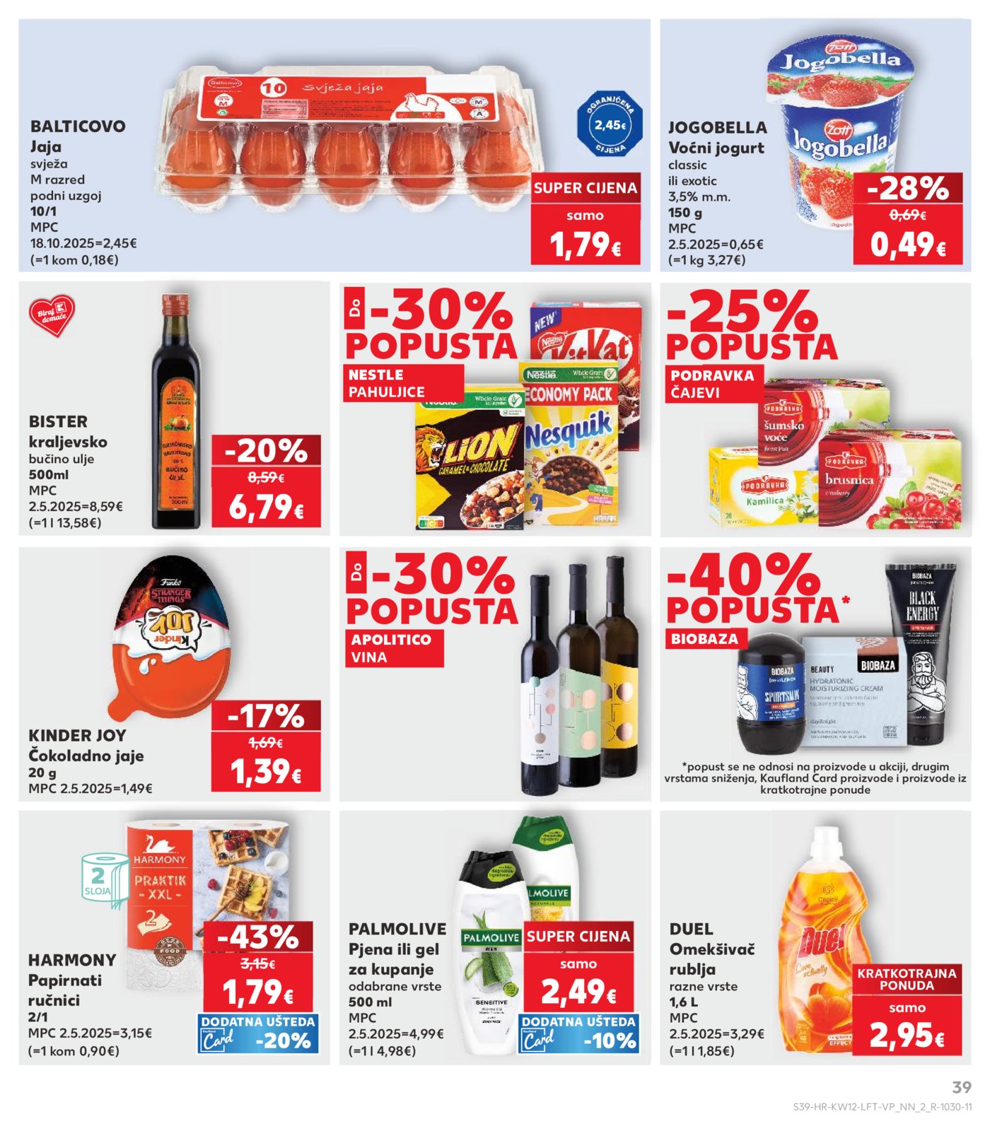 Kaufland katalog Akcija 18.03. - 24.03.2026. Odabrane poslovnice