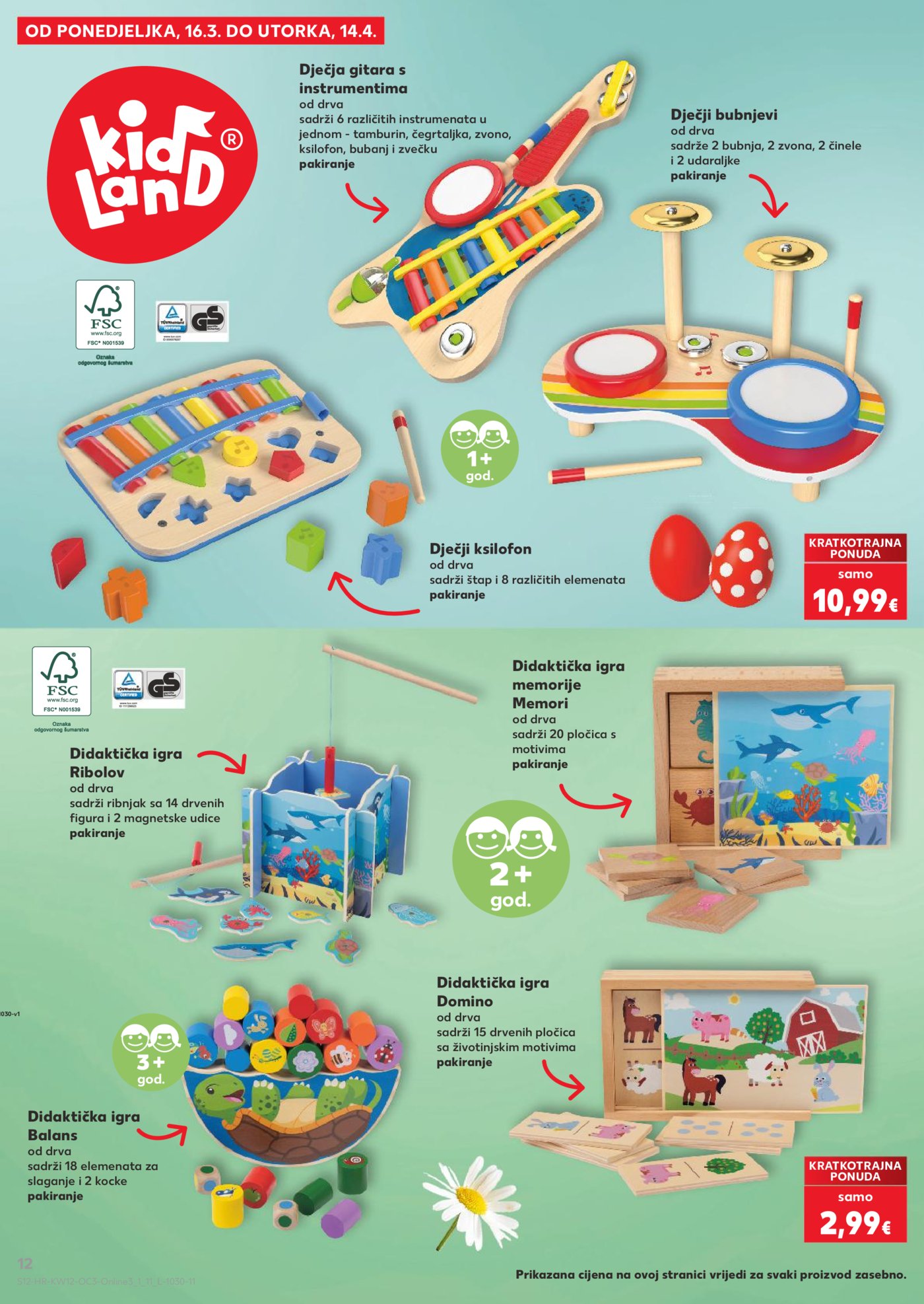 Kaufland katalog Igračaka 16.03. - 14.04.2026.