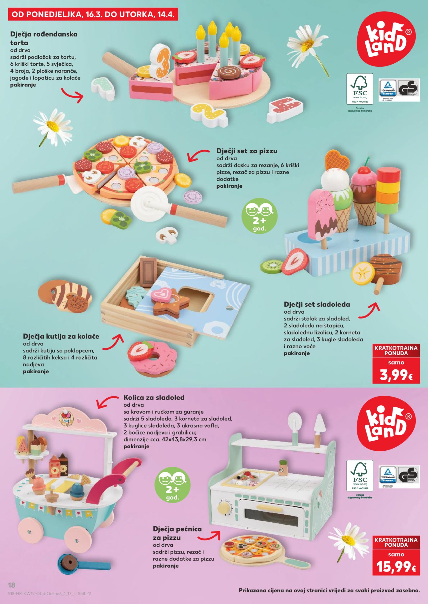 Kaufland katalog Igračaka 16.03. - 14.04.2026.