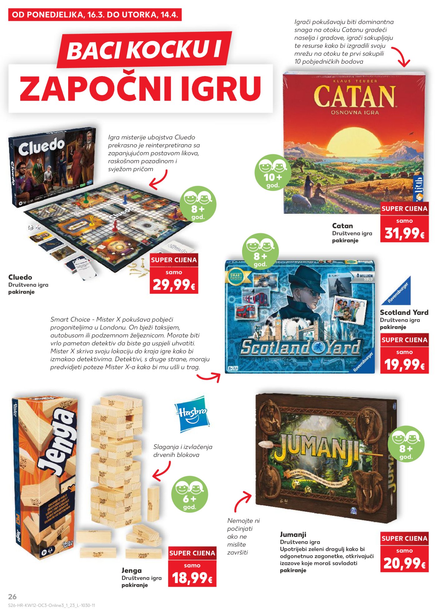 Kaufland katalog Igračaka 16.03. - 14.04.2026.