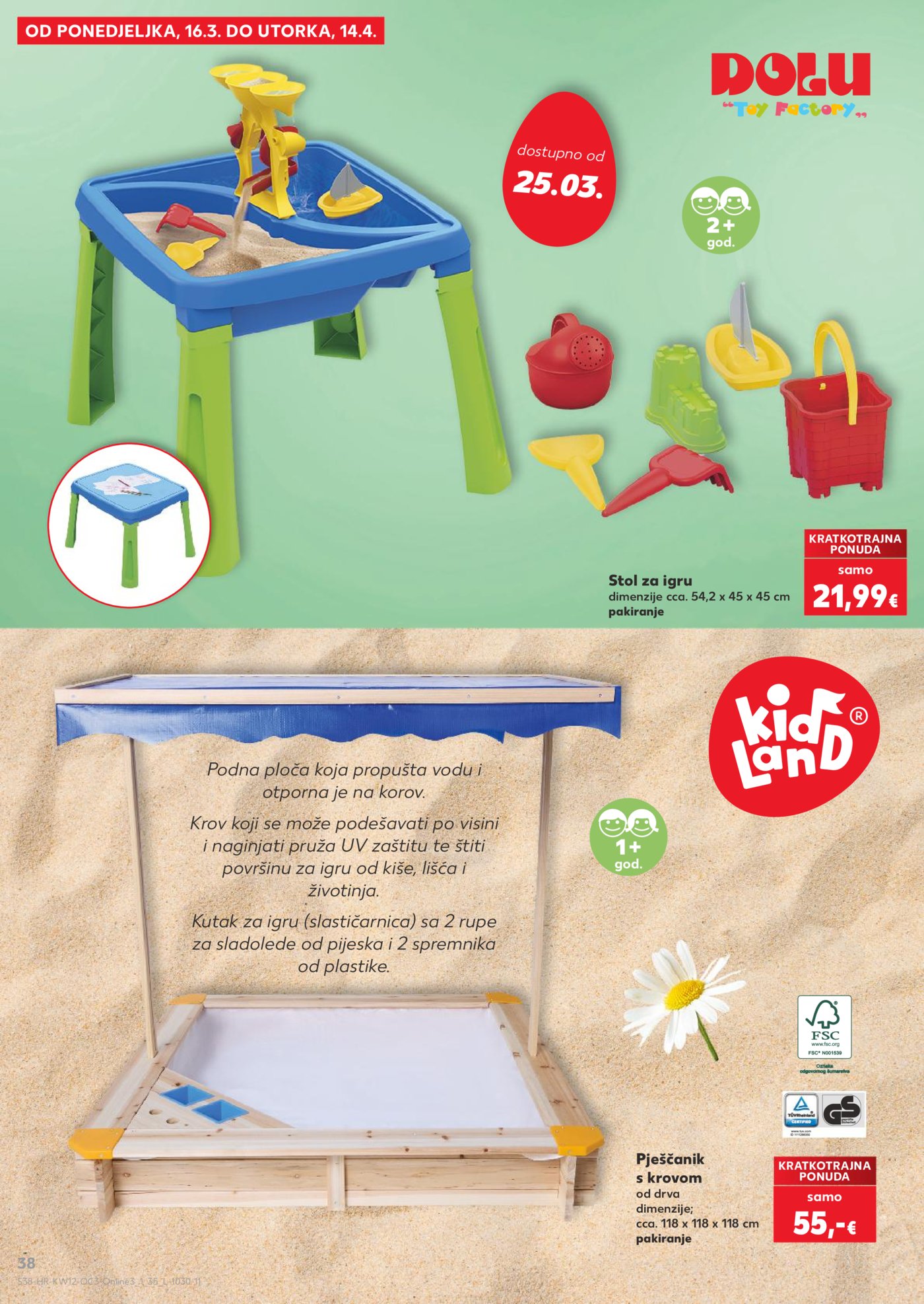 Kaufland katalog Igračaka 16.03. - 14.04.2026.