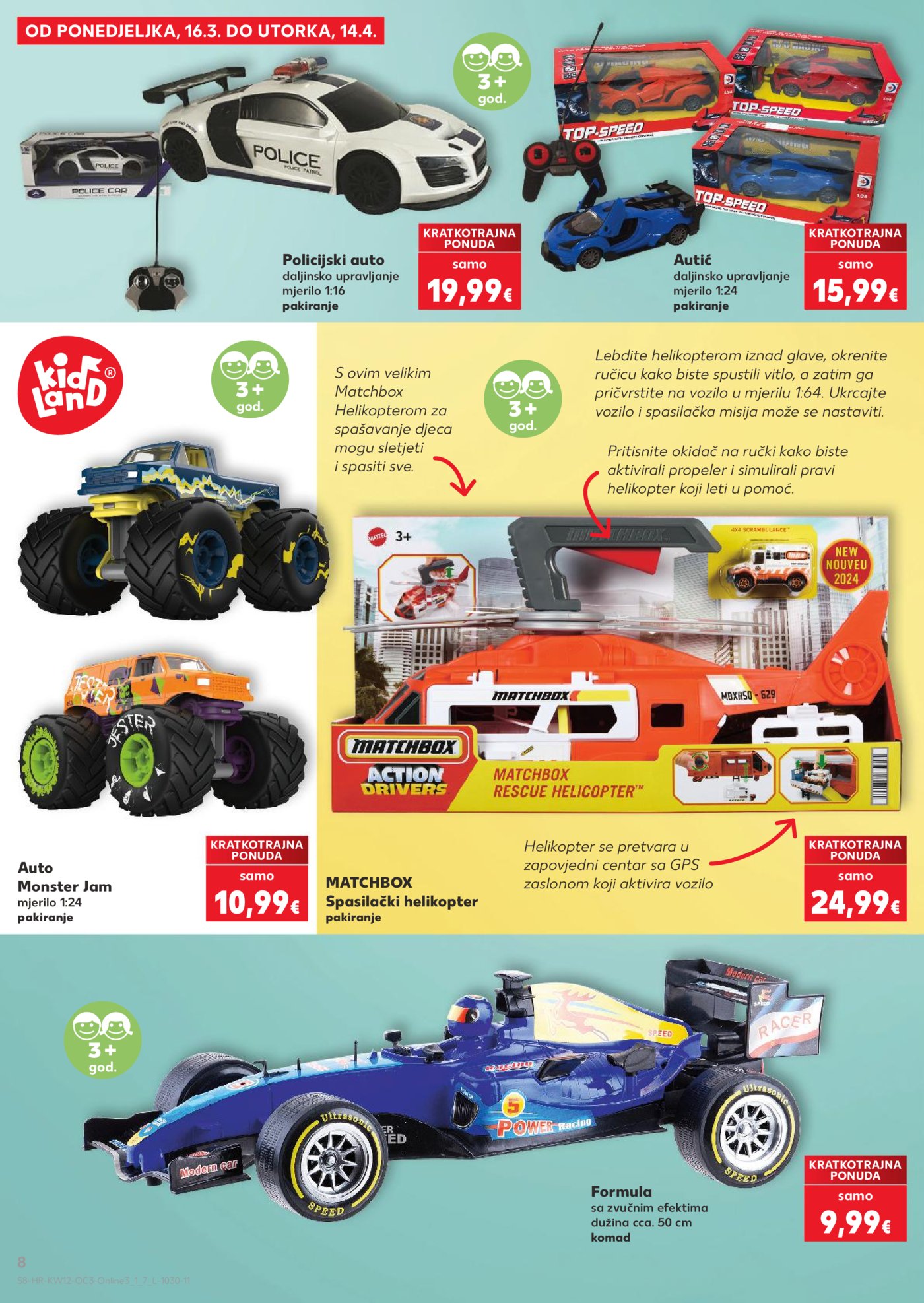 Kaufland katalog Igračaka 16.03. - 14.04.2026.