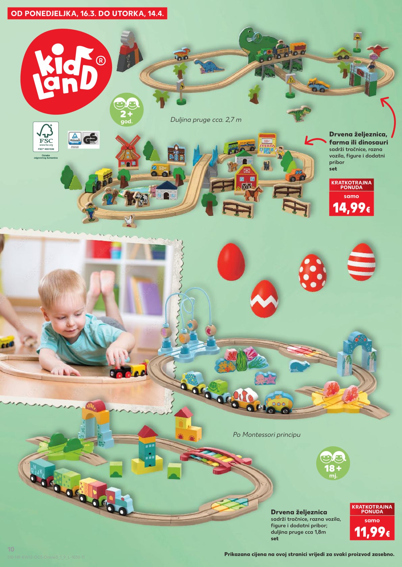 Kaufland katalog Igračaka 16.03. - 14.04.2026.