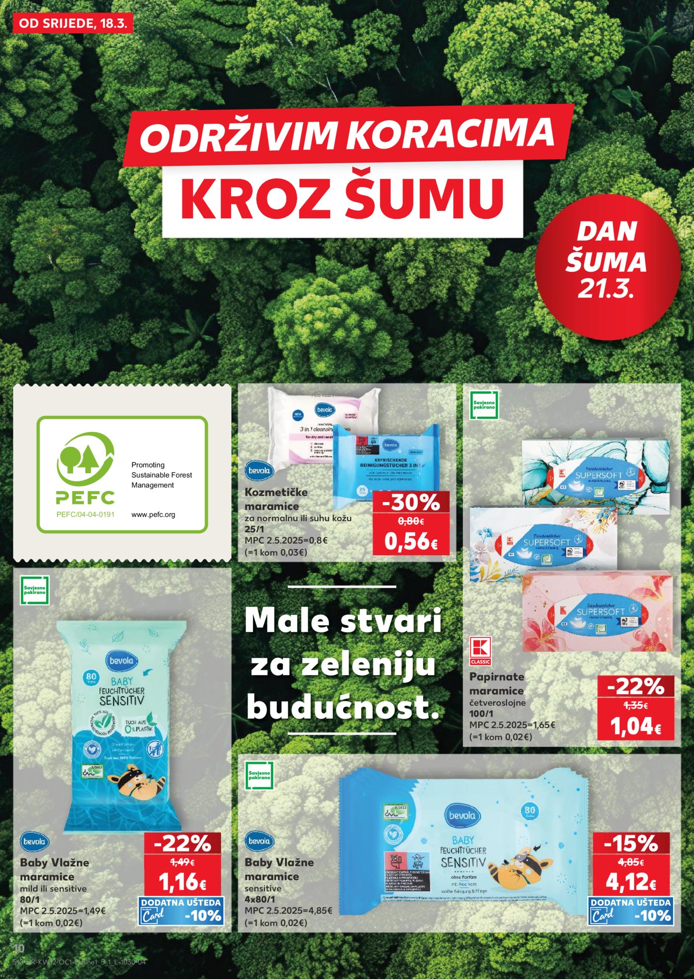 Kaufland katalog Robne marke 18.03. - 24.03.2026. Odabrane poslovnice